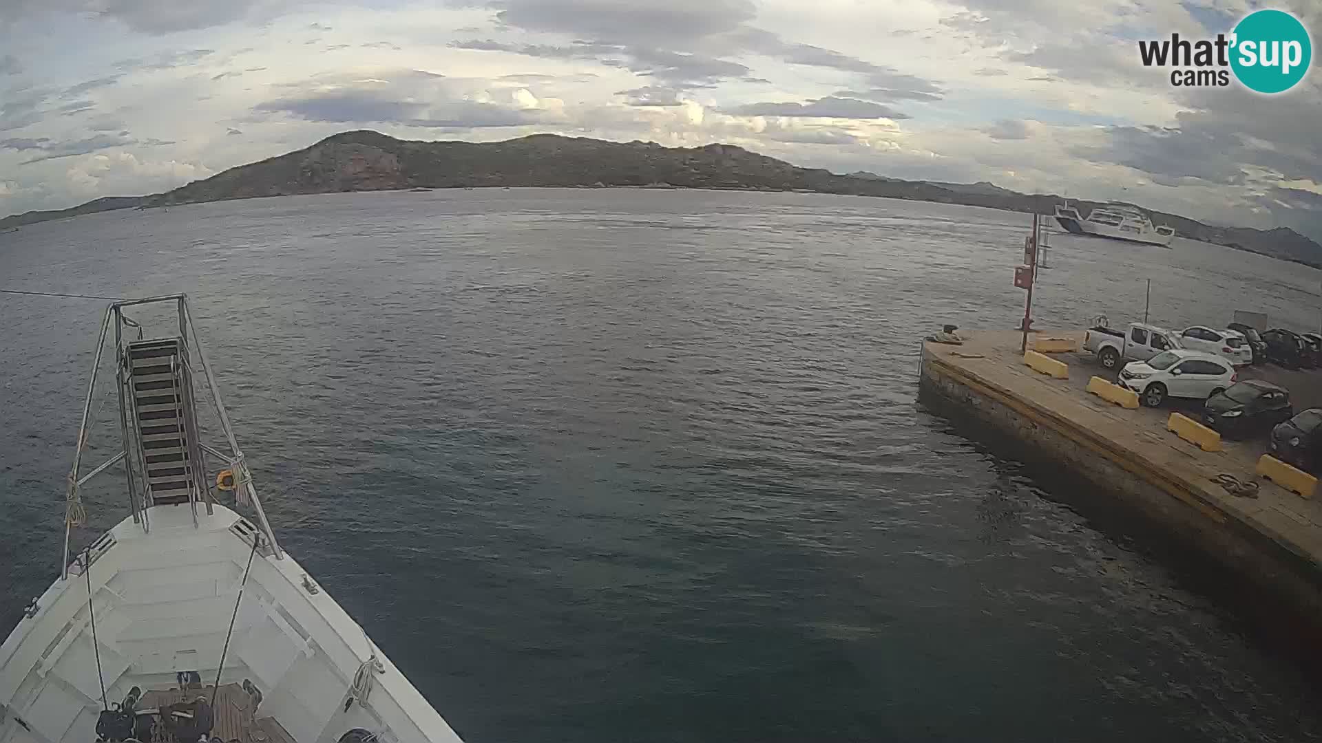 Le bateau Lo Squalo IV – webcam en direct arcipelago La Maddalena – Sardaigne – Italie