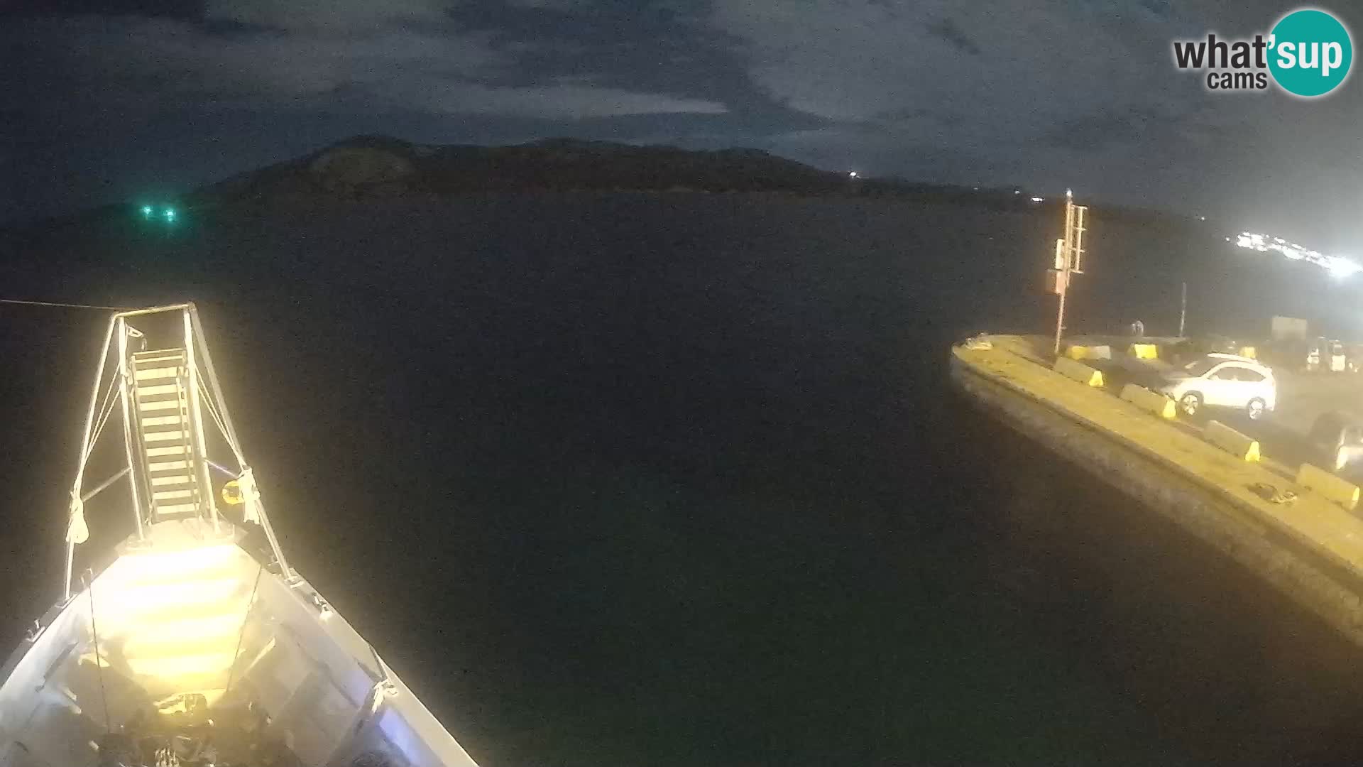 Čoln Lo Squalo IV – arhipelag spletna kamera La Maddalena – Sardinija – Italija