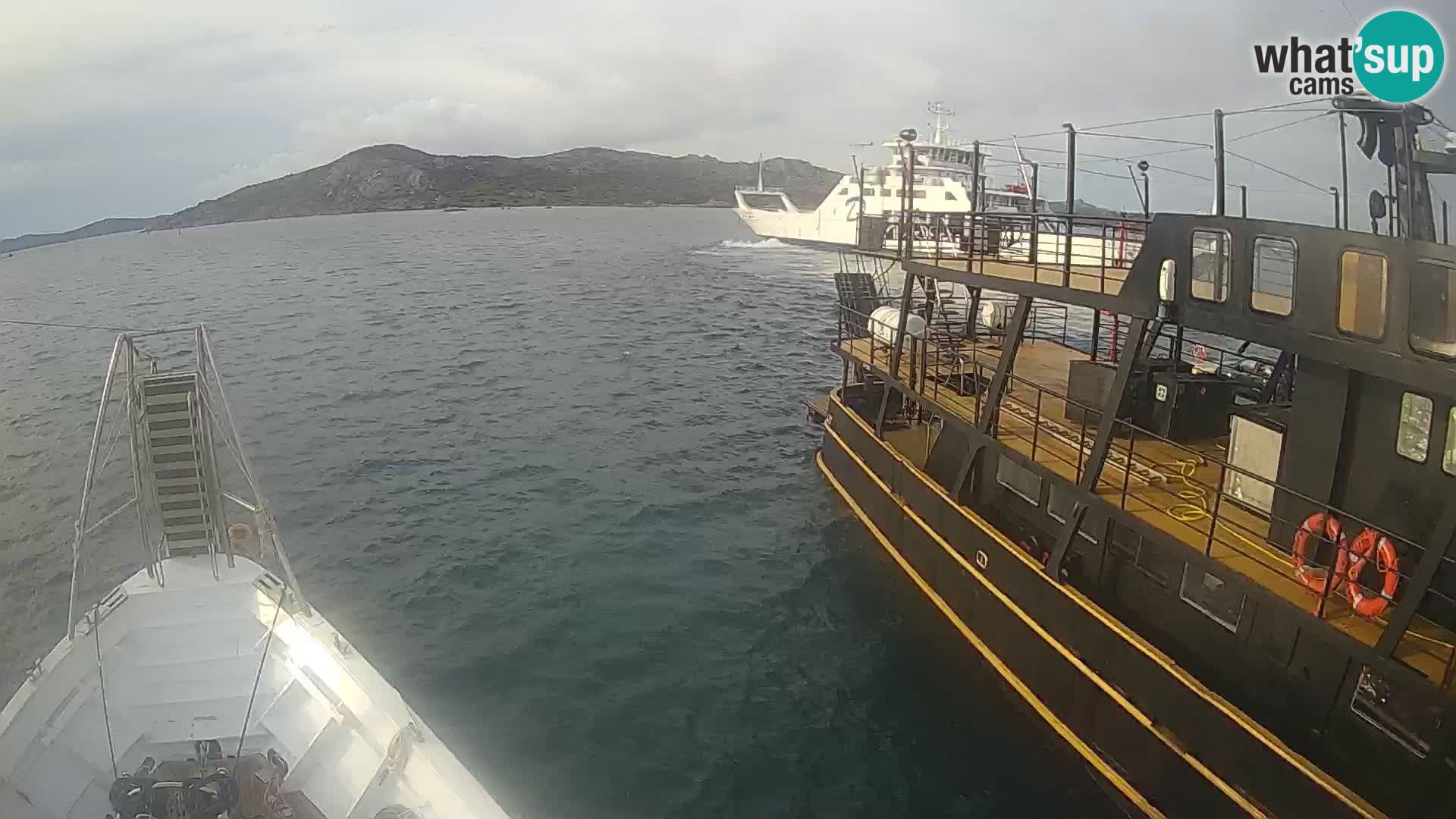 Das Boot Lo Squalo IV – Live Webcam Archipel La Maddalena – Sardinien – Italien