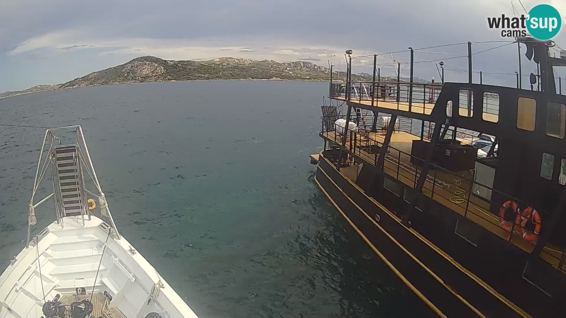Das Boot Lo Squalo IV – Live Webcam Archipel La Maddalena – Sardinien – Italien
