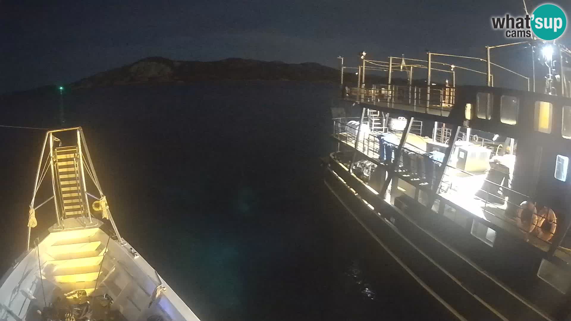 Le bateau Lo Squalo IV – webcam en direct arcipelago La Maddalena – Sardaigne – Italie