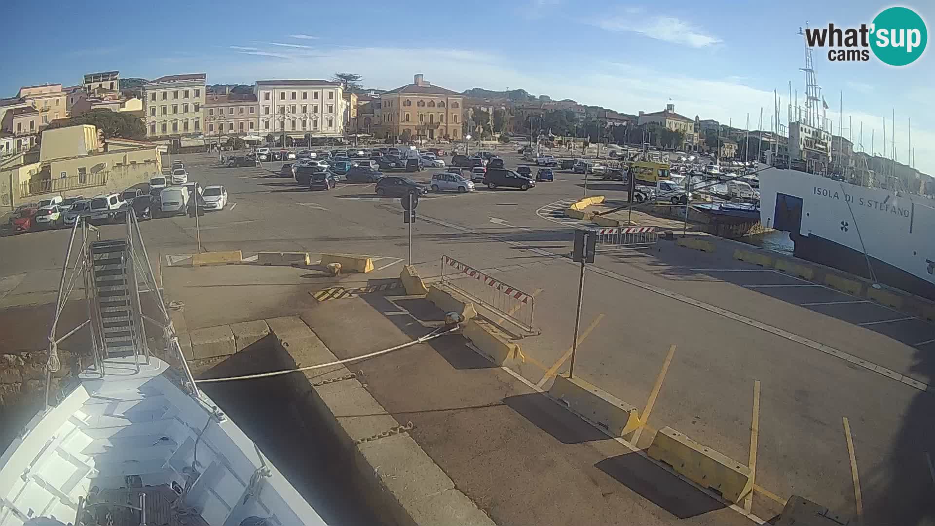 The boat Lo Squalo IV – live webcam arcipelago La Maddalena – Sardinia – Italy
