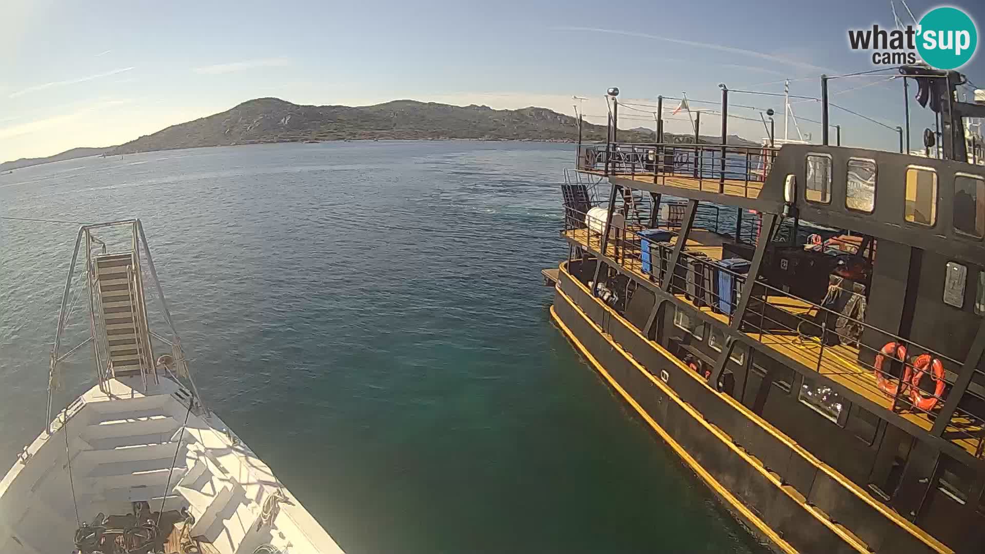Das Boot Lo Squalo IV – Live Webcam Archipel La Maddalena – Sardinien – Italien