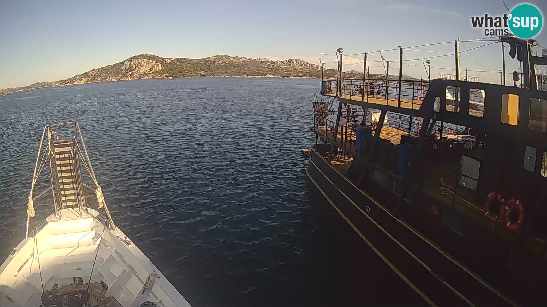 Das Boot Lo Squalo IV – Live Webcam Archipel La Maddalena – Sardinien – Italien