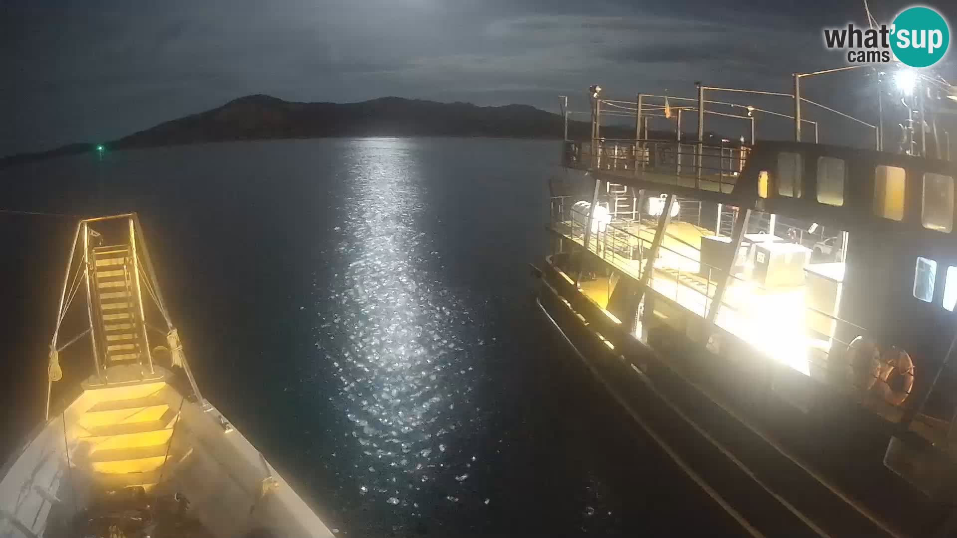El barco Lo Squalo IV – webcam en directo archipiélago La Maddalena – Cerdeña – Italia