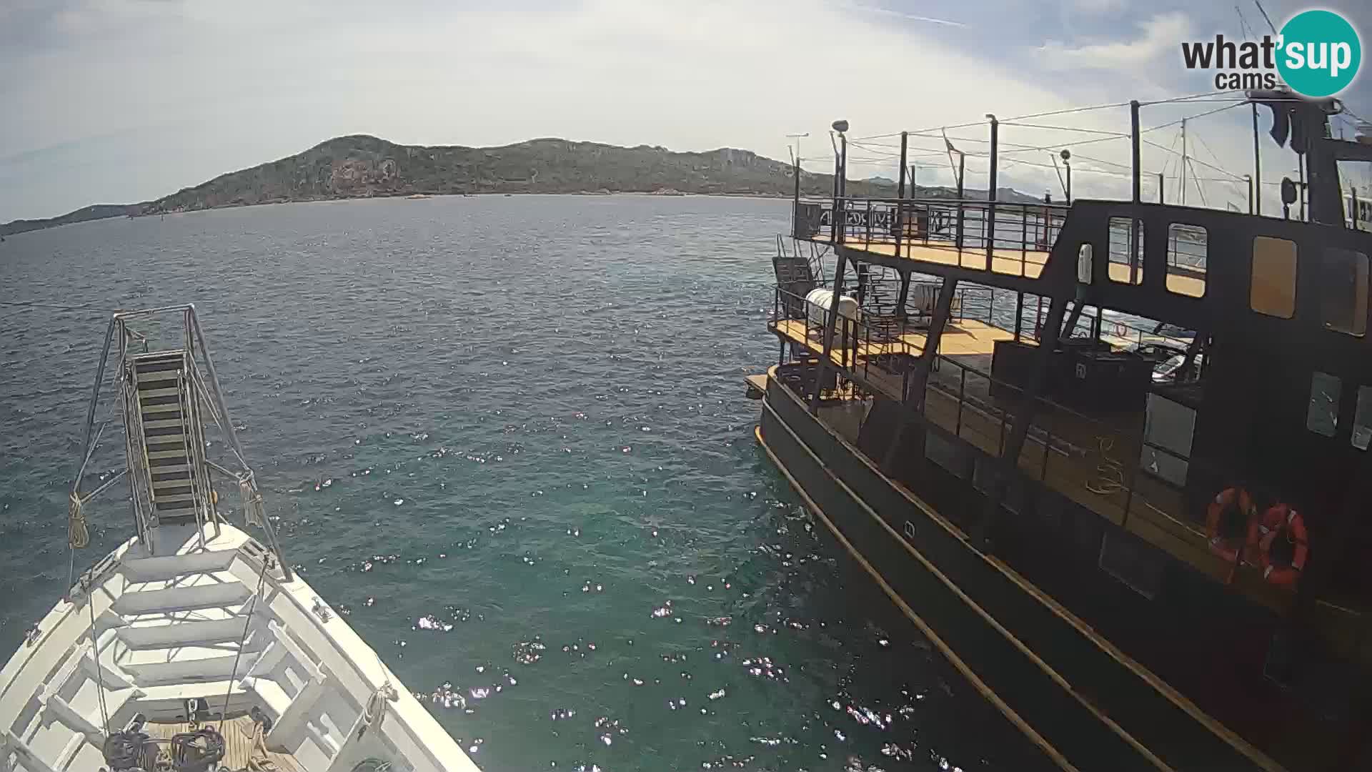 Das Boot Lo Squalo IV – Live Webcam Archipel La Maddalena – Sardinien – Italien