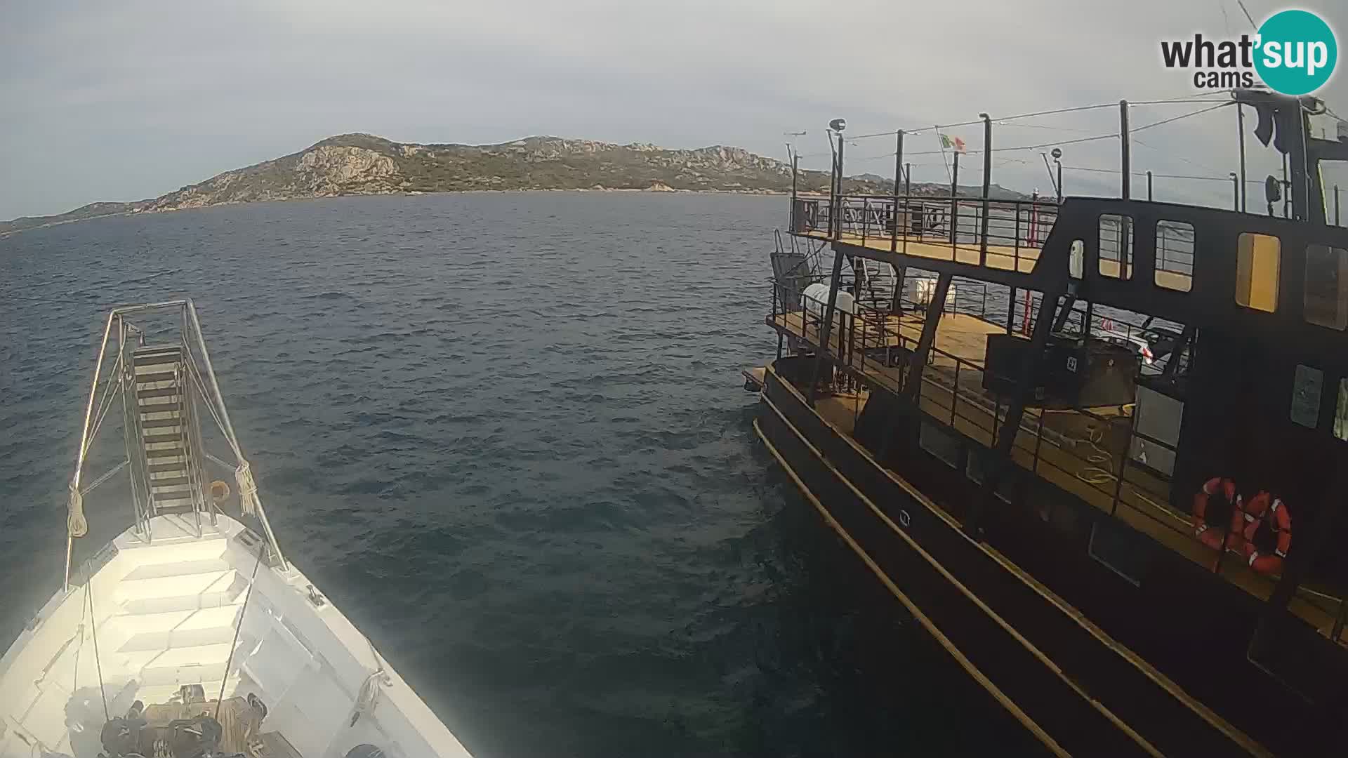 Das Boot Lo Squalo IV – Live Webcam Archipel La Maddalena – Sardinien – Italien