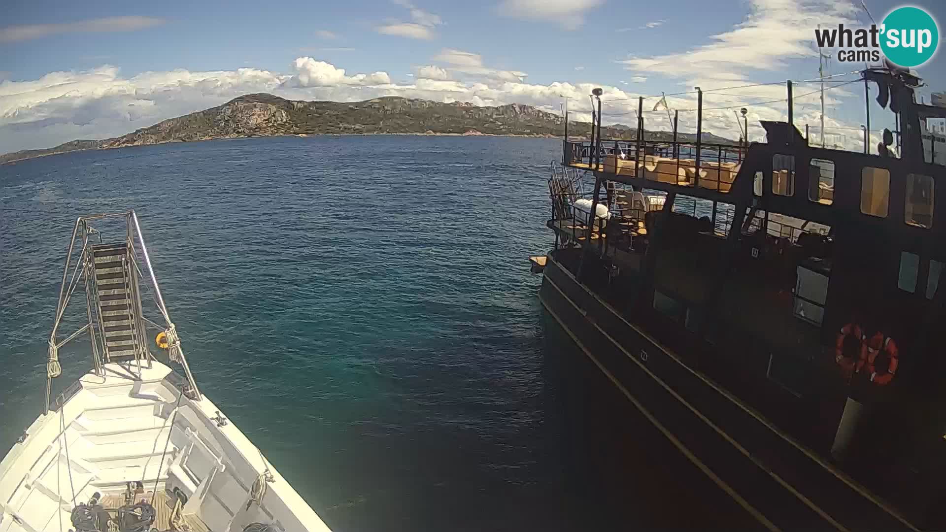 Das Boot Lo Squalo IV – Live Webcam Archipel La Maddalena – Sardinien – Italien