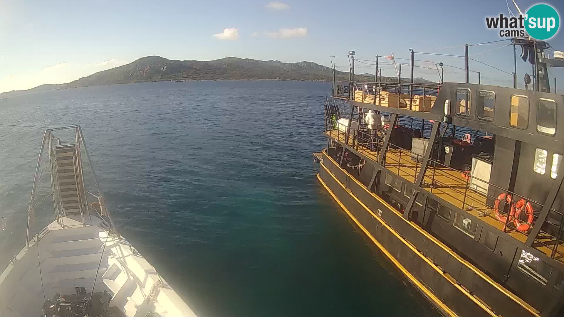 Das Boot Lo Squalo IV – Live Webcam Archipel La Maddalena – Sardinien – Italien