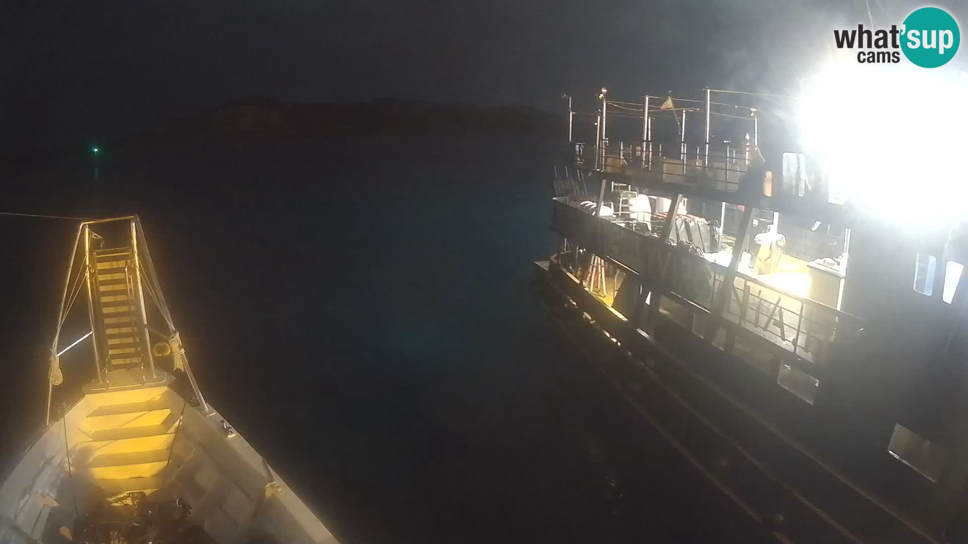 The boat Lo Squalo IV – live webcam arcipelago La Maddalena – Sardinia – Italy