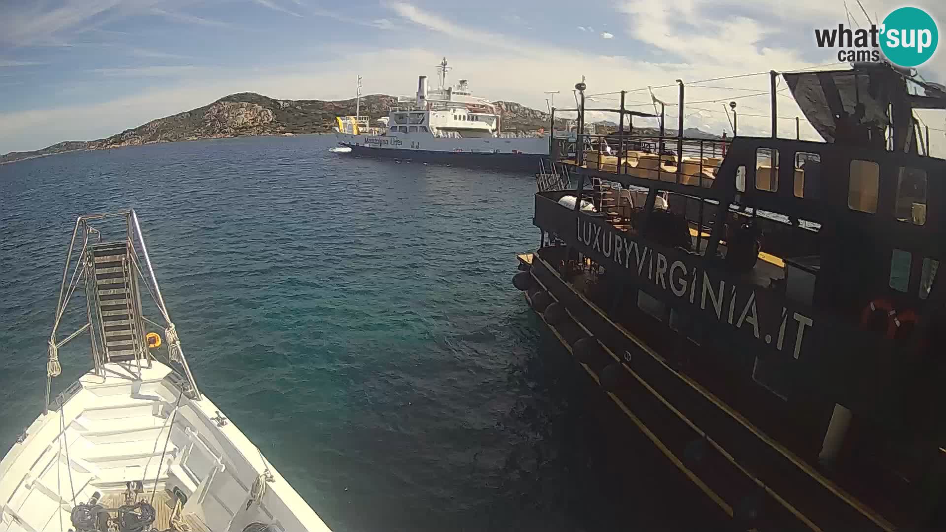 Brod Lo Squalo IV – arhipelag web kamere uživo La Maddalena – Sardinija – Italija