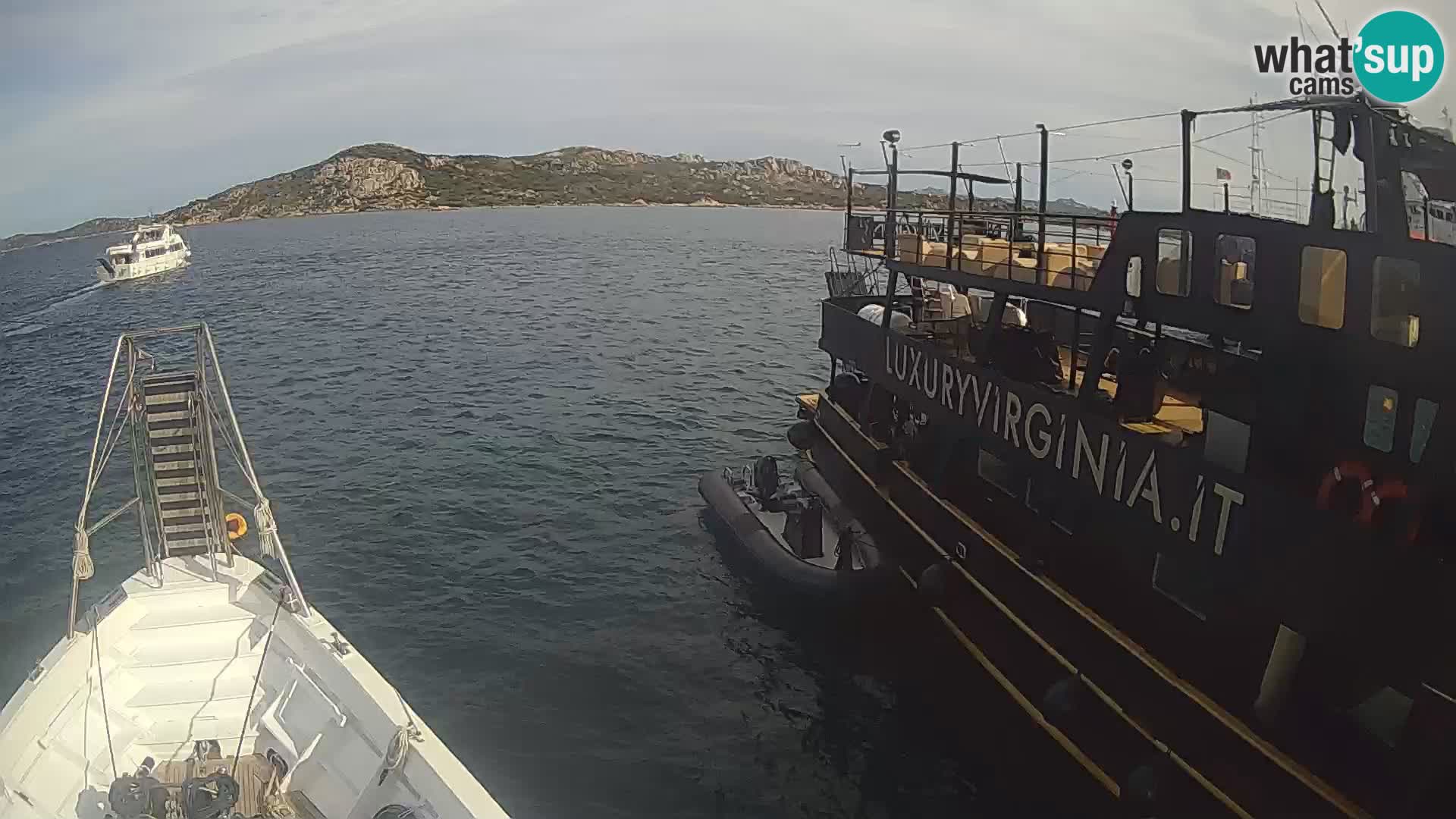 Das Boot Lo Squalo IV – Live Webcam Archipel La Maddalena – Sardinien – Italien