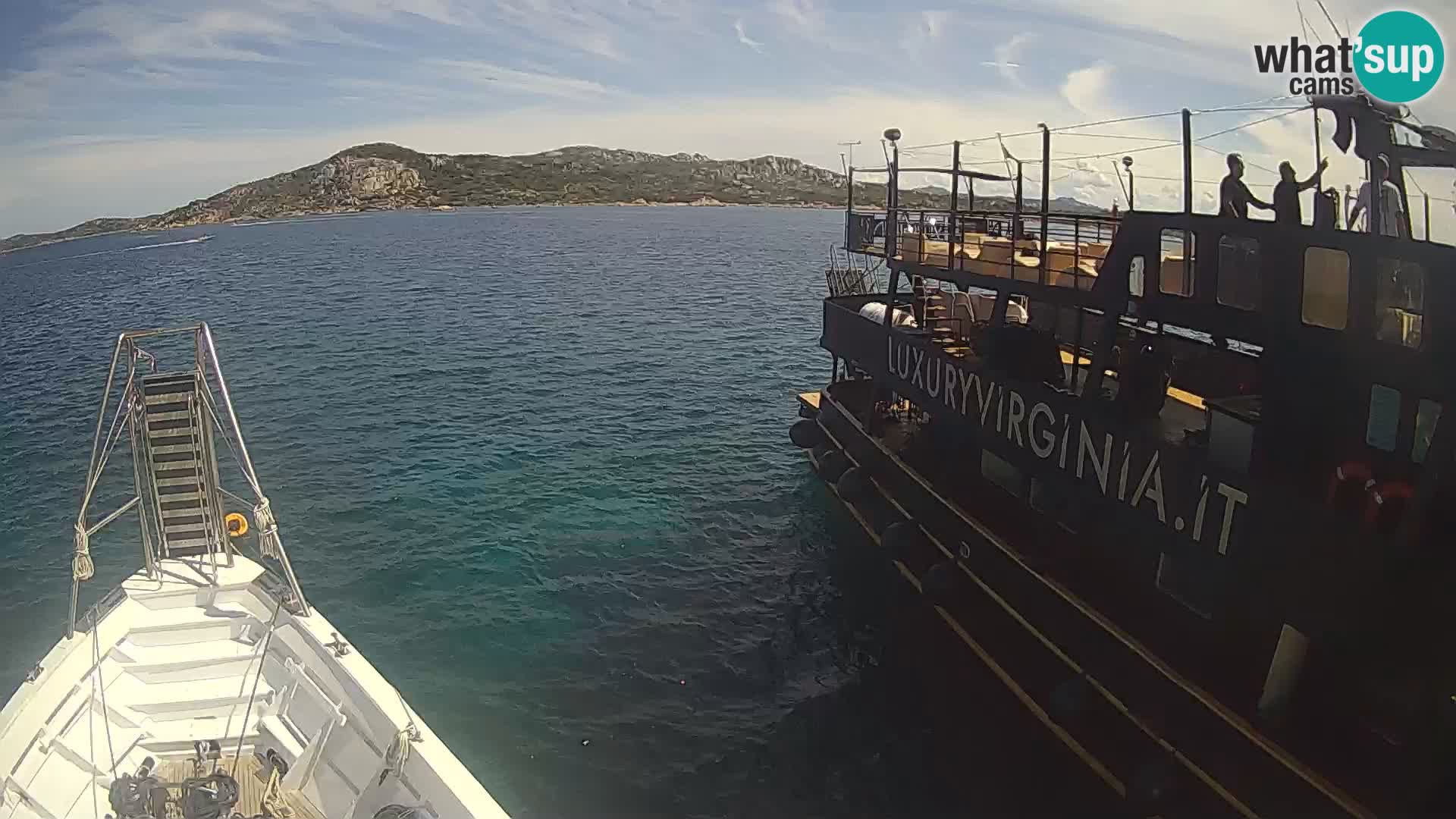 Das Boot Lo Squalo IV – Live Webcam Archipel La Maddalena – Sardinien – Italien