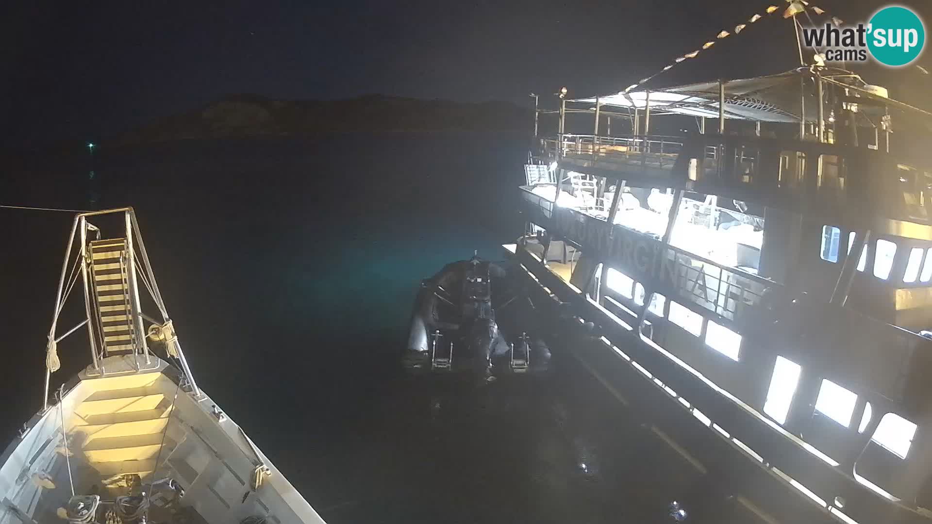 Le bateau Lo Squalo IV – webcam en direct arcipelago La Maddalena – Sardaigne – Italie