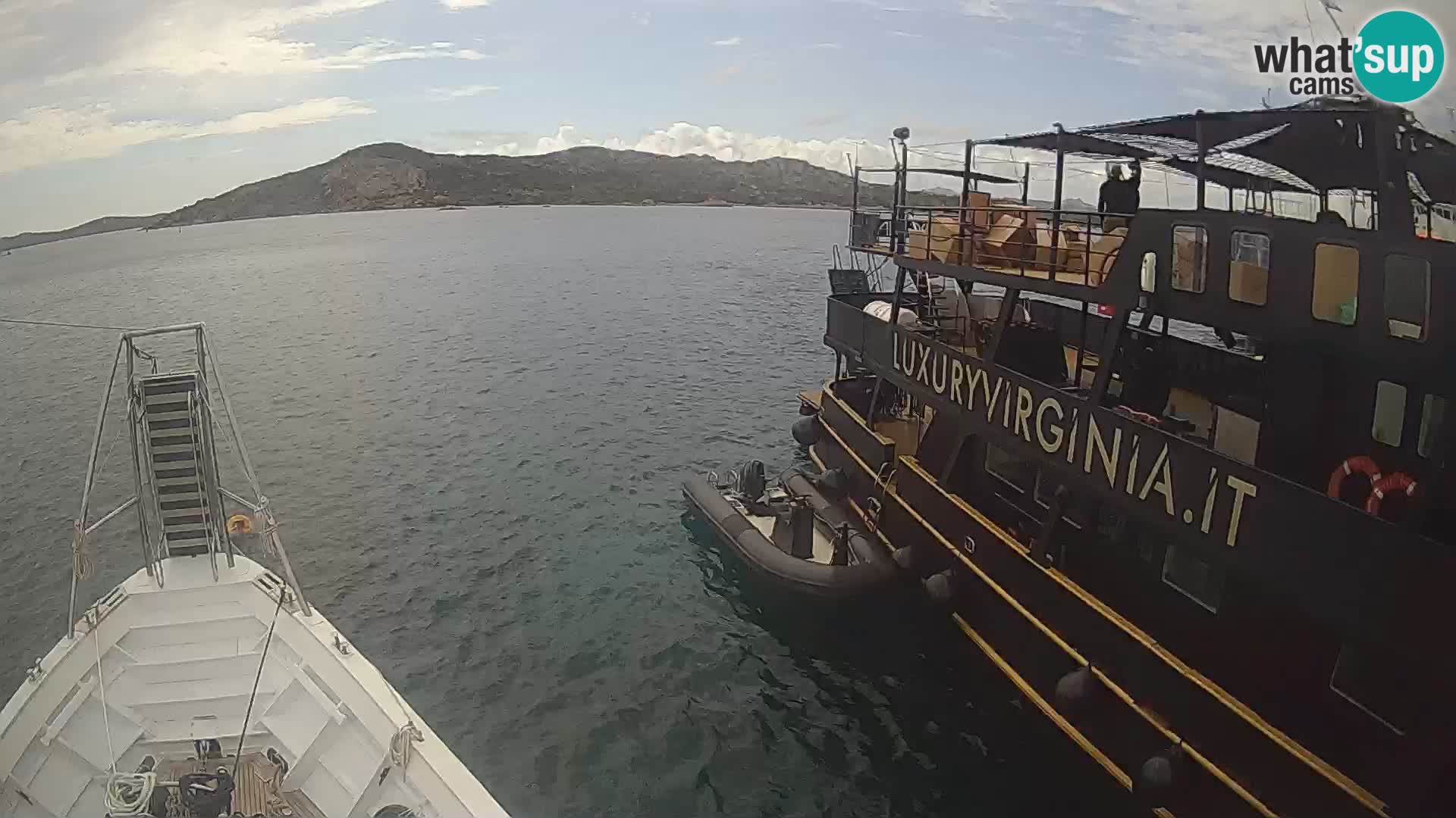 Das Boot Lo Squalo IV – Live Webcam Archipel La Maddalena – Sardinien – Italien