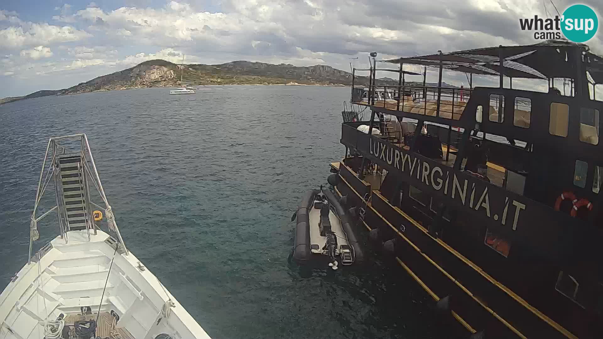 Das Boot Lo Squalo IV – Live Webcam Archipel La Maddalena – Sardinien – Italien