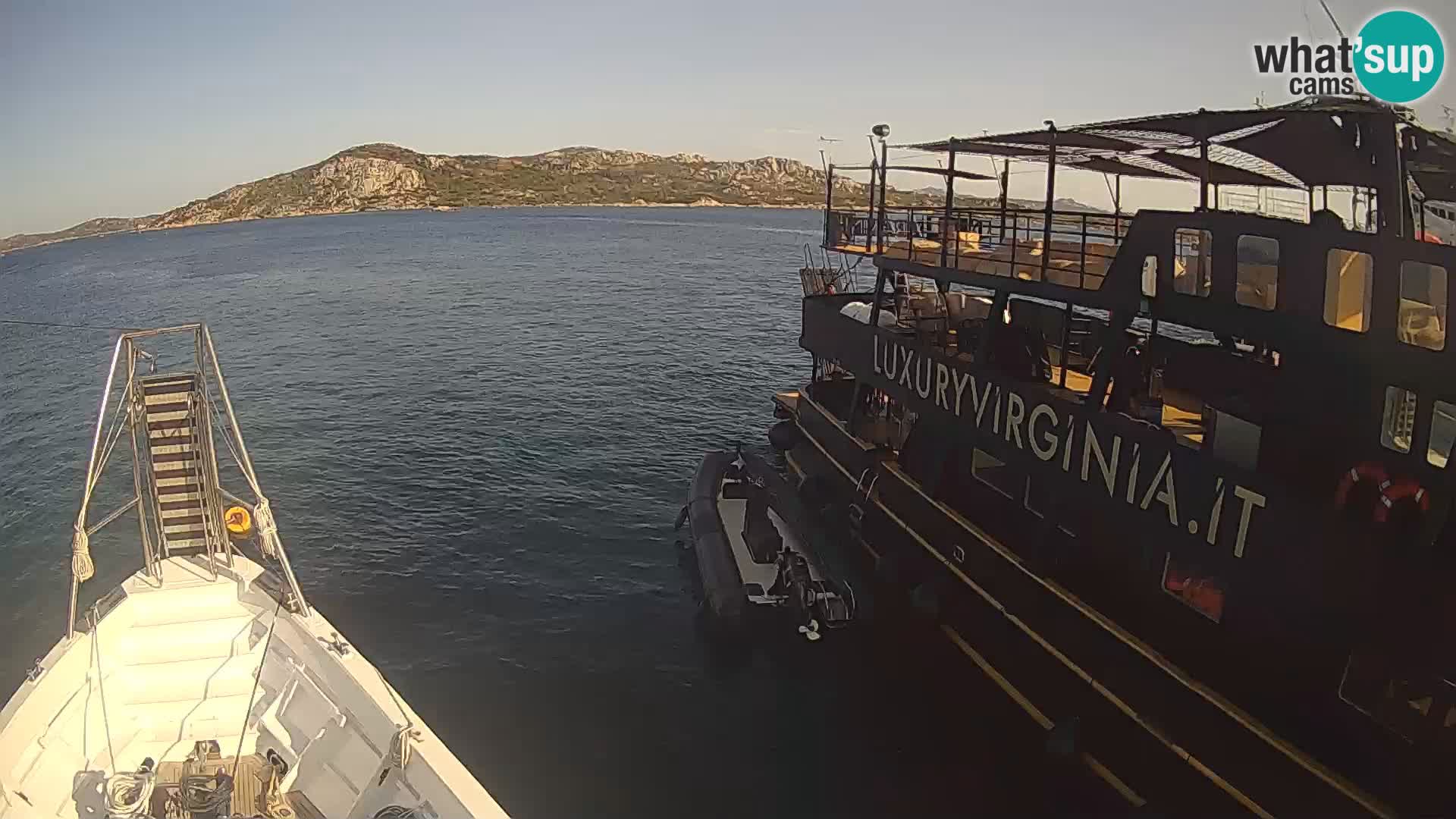 Das Boot Lo Squalo IV – Live Webcam Archipel La Maddalena – Sardinien – Italien