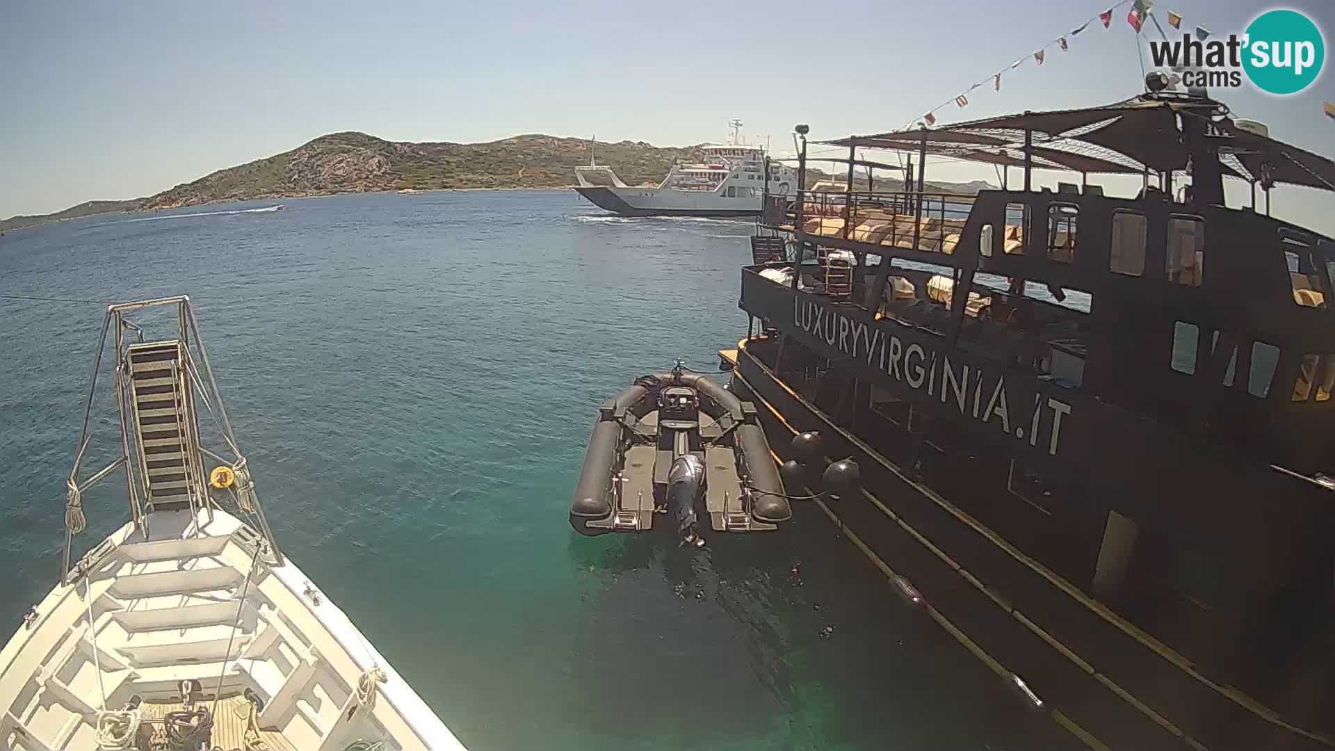 El barco Lo Squalo IV – webcam en directo archipiélago La Maddalena – Cerdeña – Italia