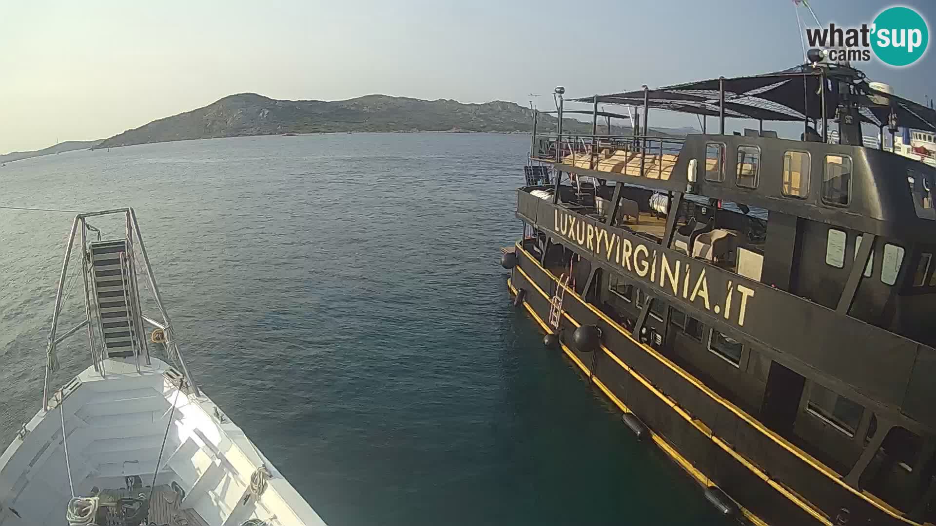 Le bateau Lo Squalo IV – webcam en direct arcipelago La Maddalena – Sardaigne – Italie