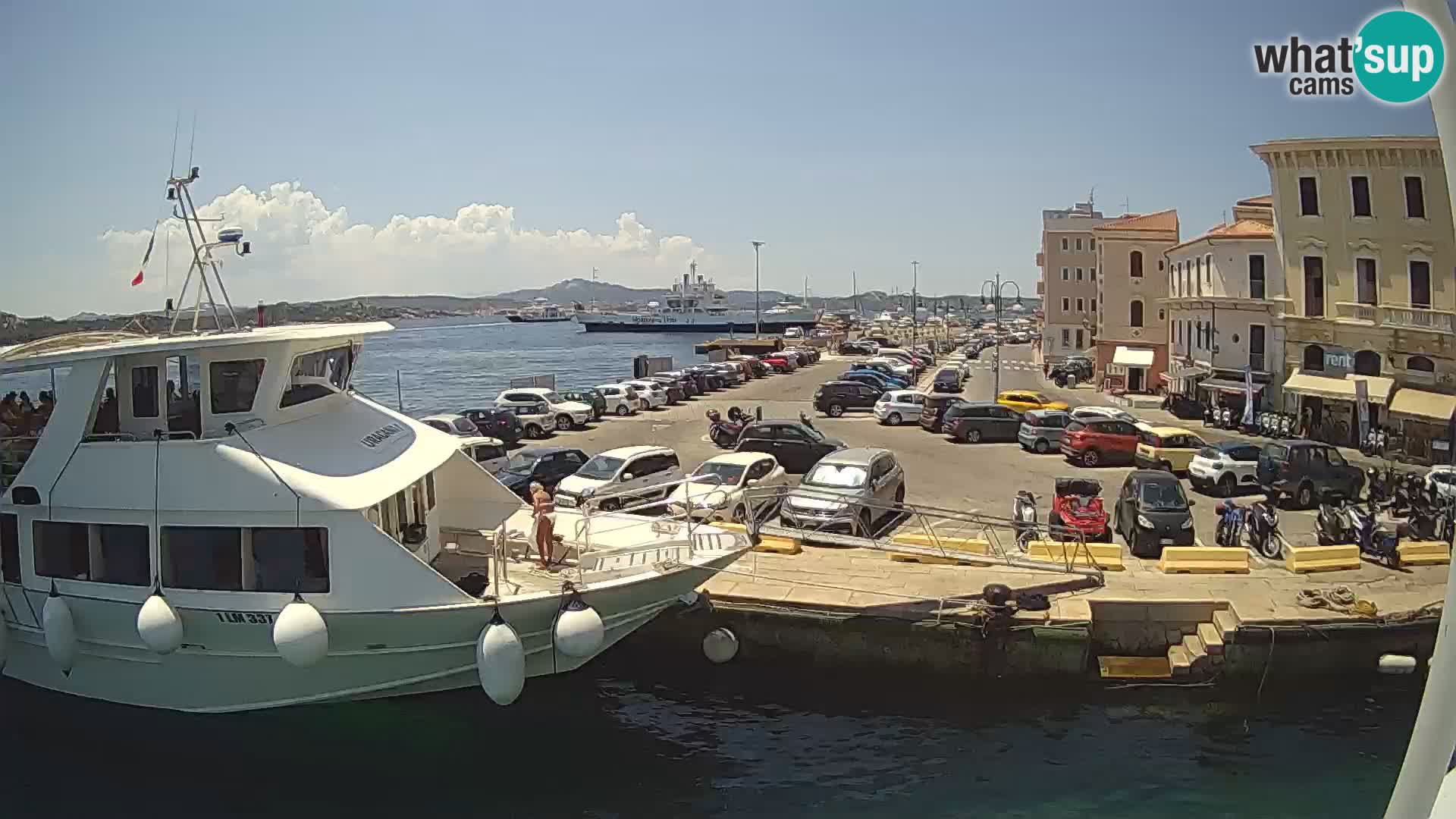 Das Boot Lo Squalo IV – Live Webcam Archipel La Maddalena – Sardinien – Italien