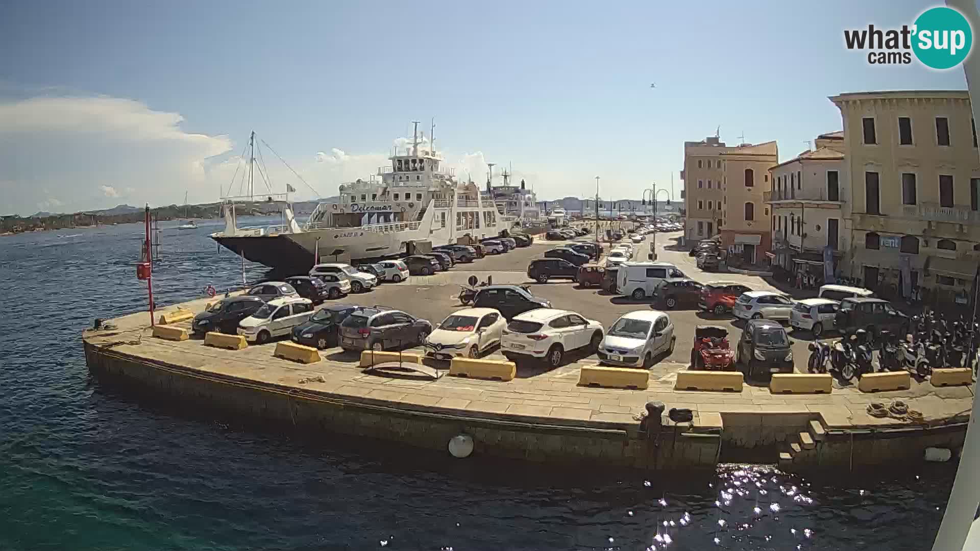 Le bateau Lo Squalo IV – webcam en direct arcipelago La Maddalena – Sardaigne – Italie