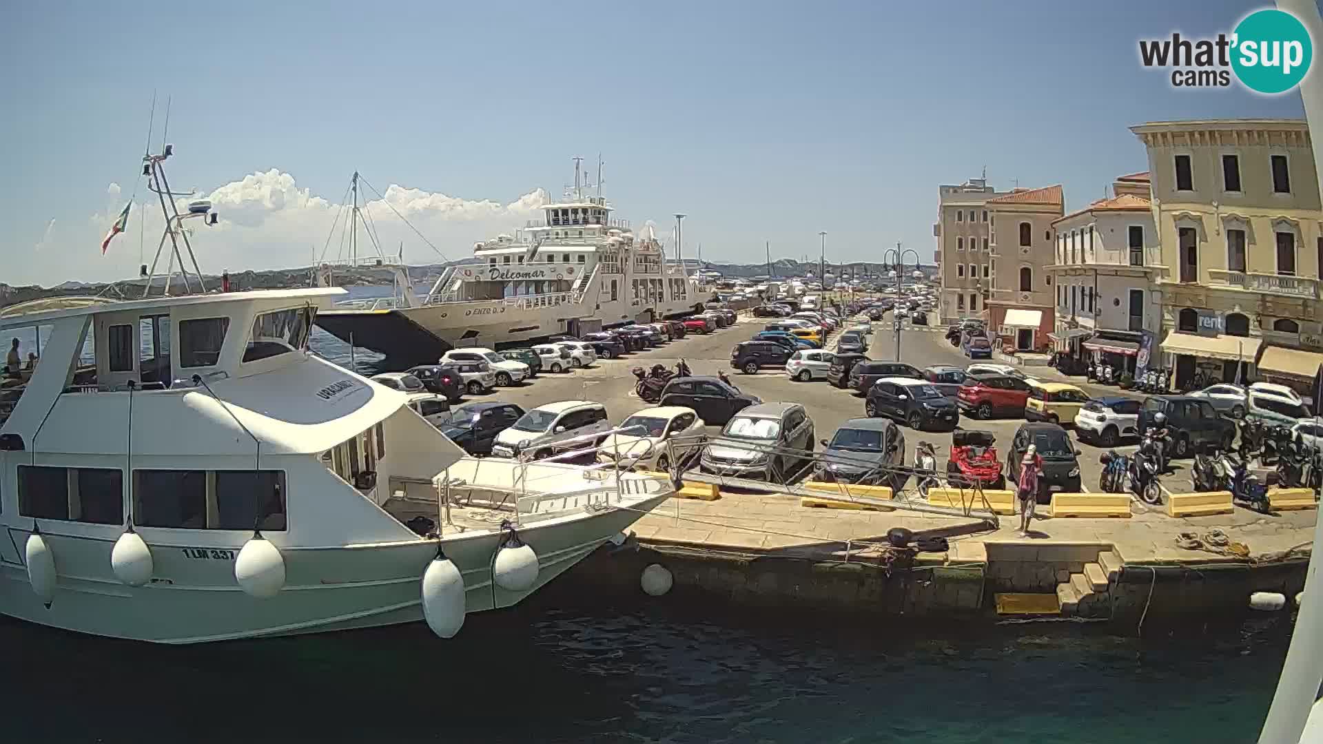 Das Boot Lo Squalo IV – Live Webcam Archipel La Maddalena – Sardinien – Italien
