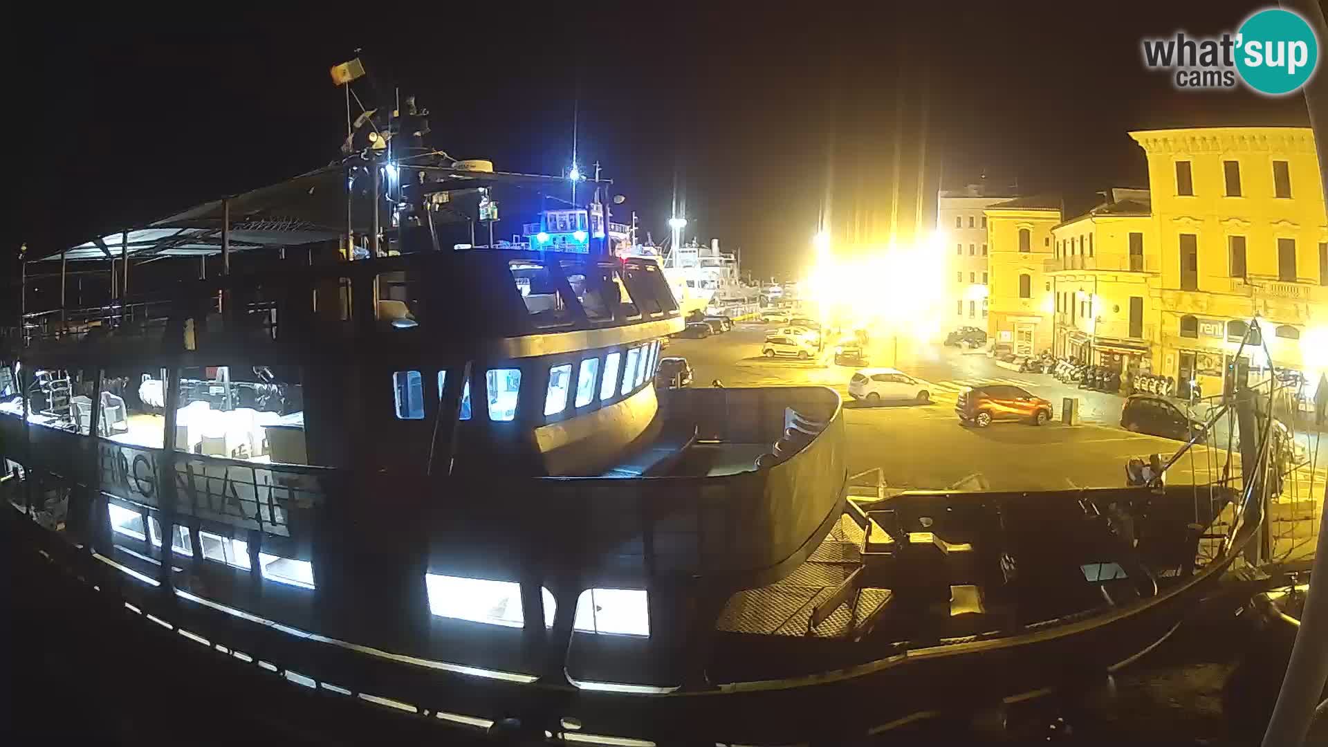 The boat Lo Squalo IV – live webcam arcipelago La Maddalena – Sardinia – Italy