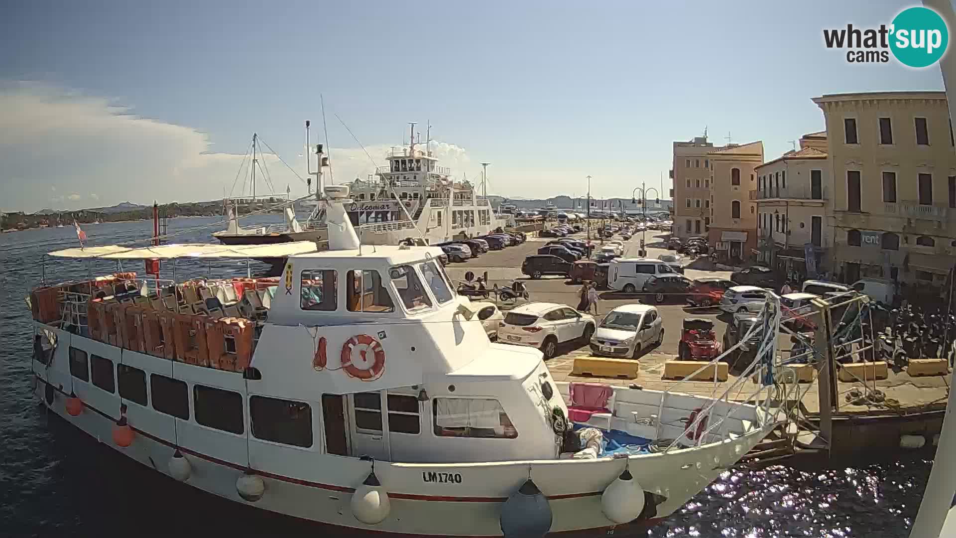Das Boot Lo Squalo IV – Live Webcam Archipel La Maddalena – Sardinien – Italien