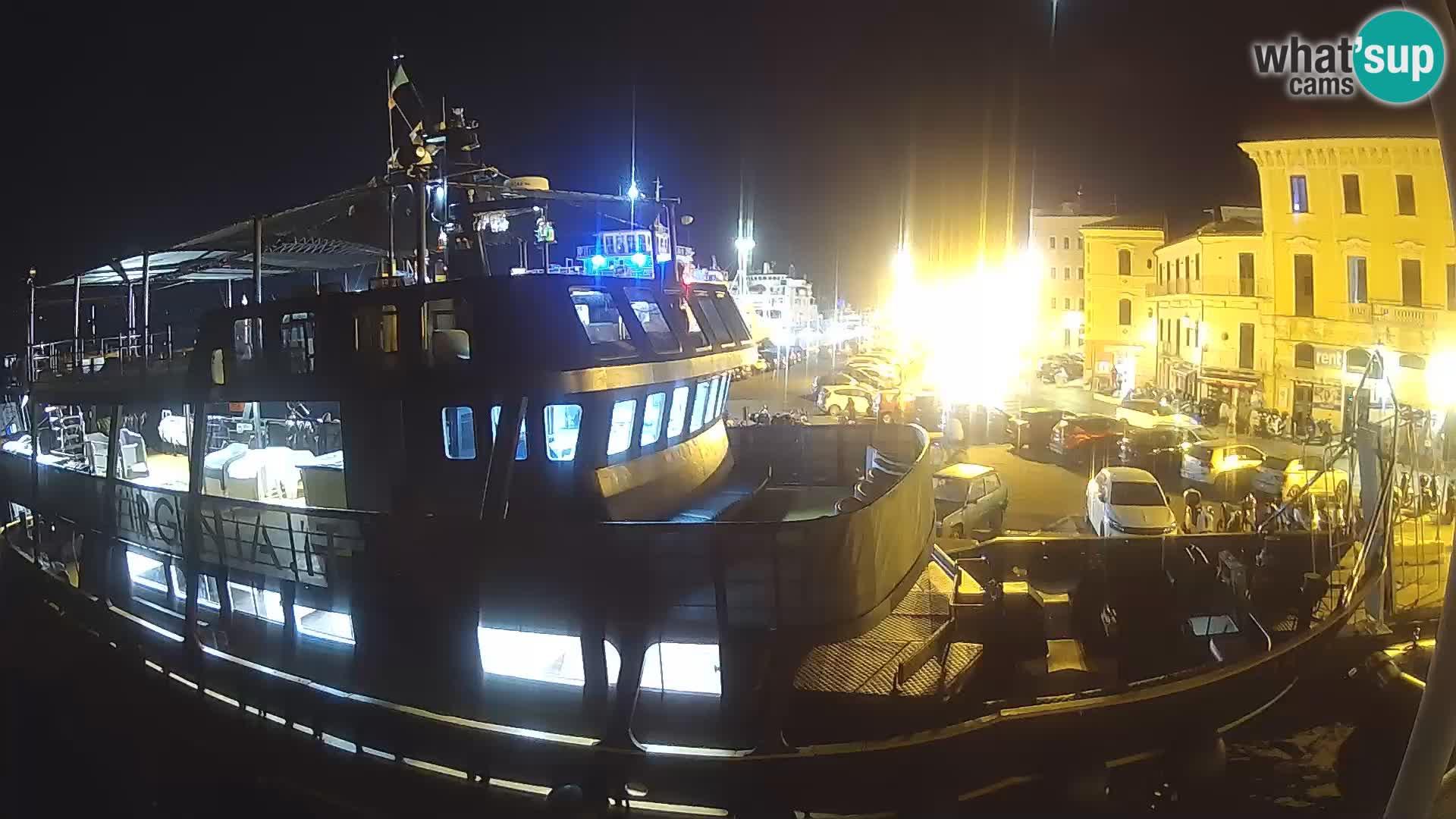 The boat Lo Squalo IV – live webcam arcipelago La Maddalena – Sardinia – Italy