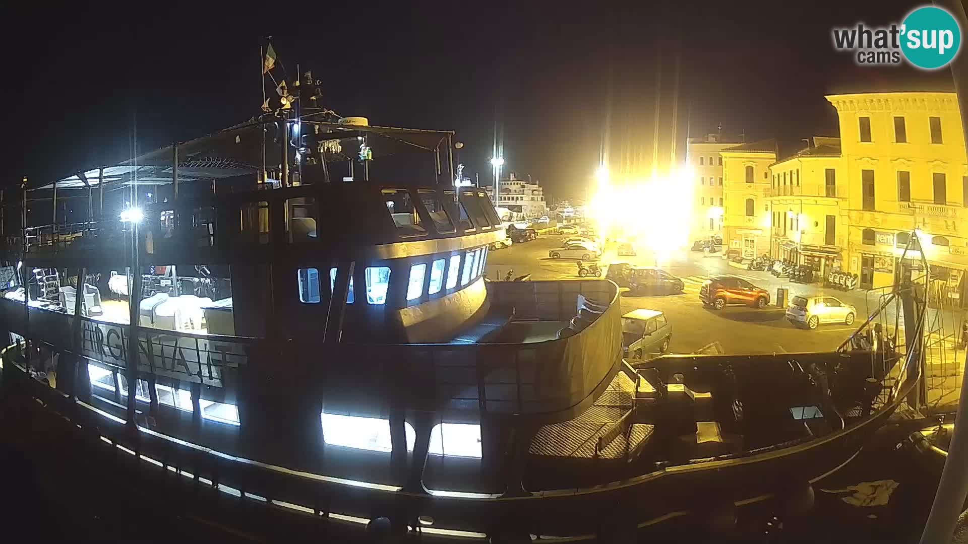 The boat Lo Squalo IV – live webcam arcipelago La Maddalena – Sardinia – Italy