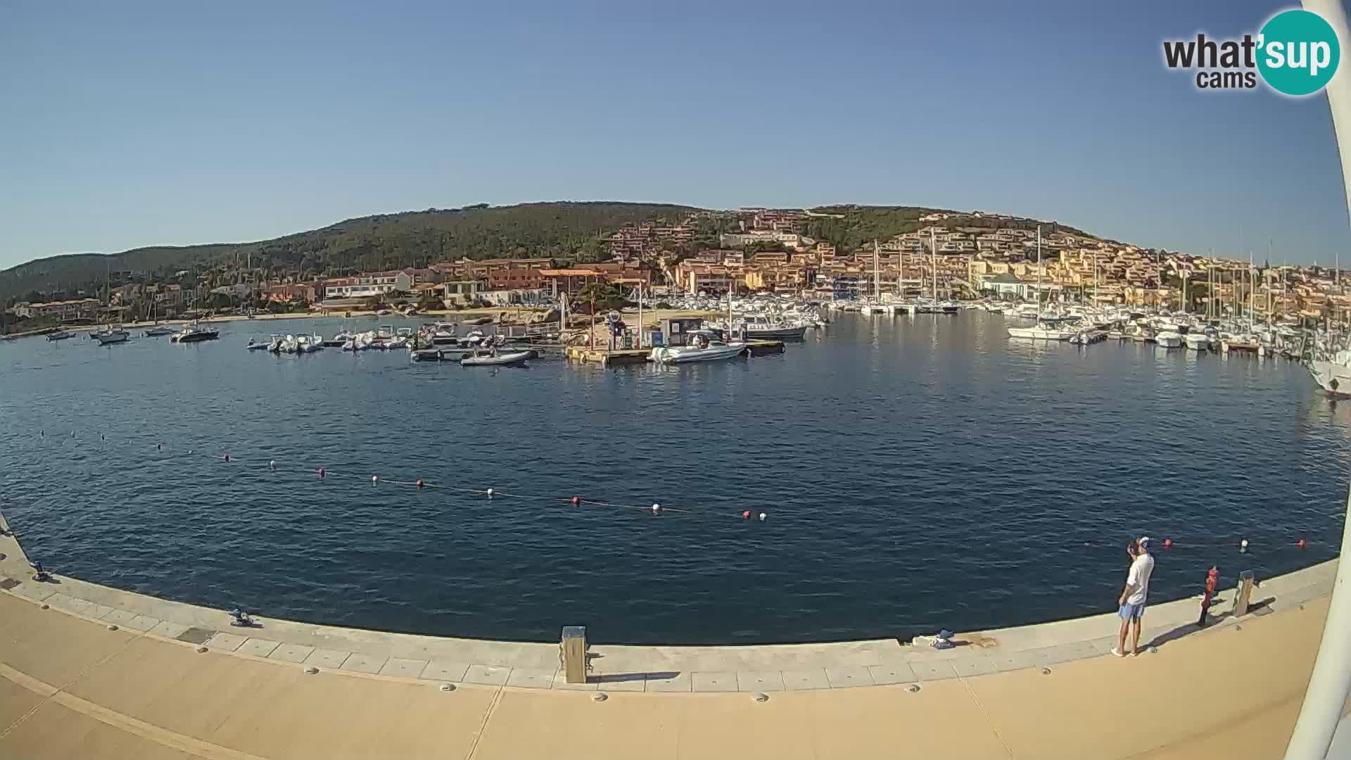 El barco Lo Squalo IV – webcam en directo archipiélago La Maddalena – Cerdeña – Italia