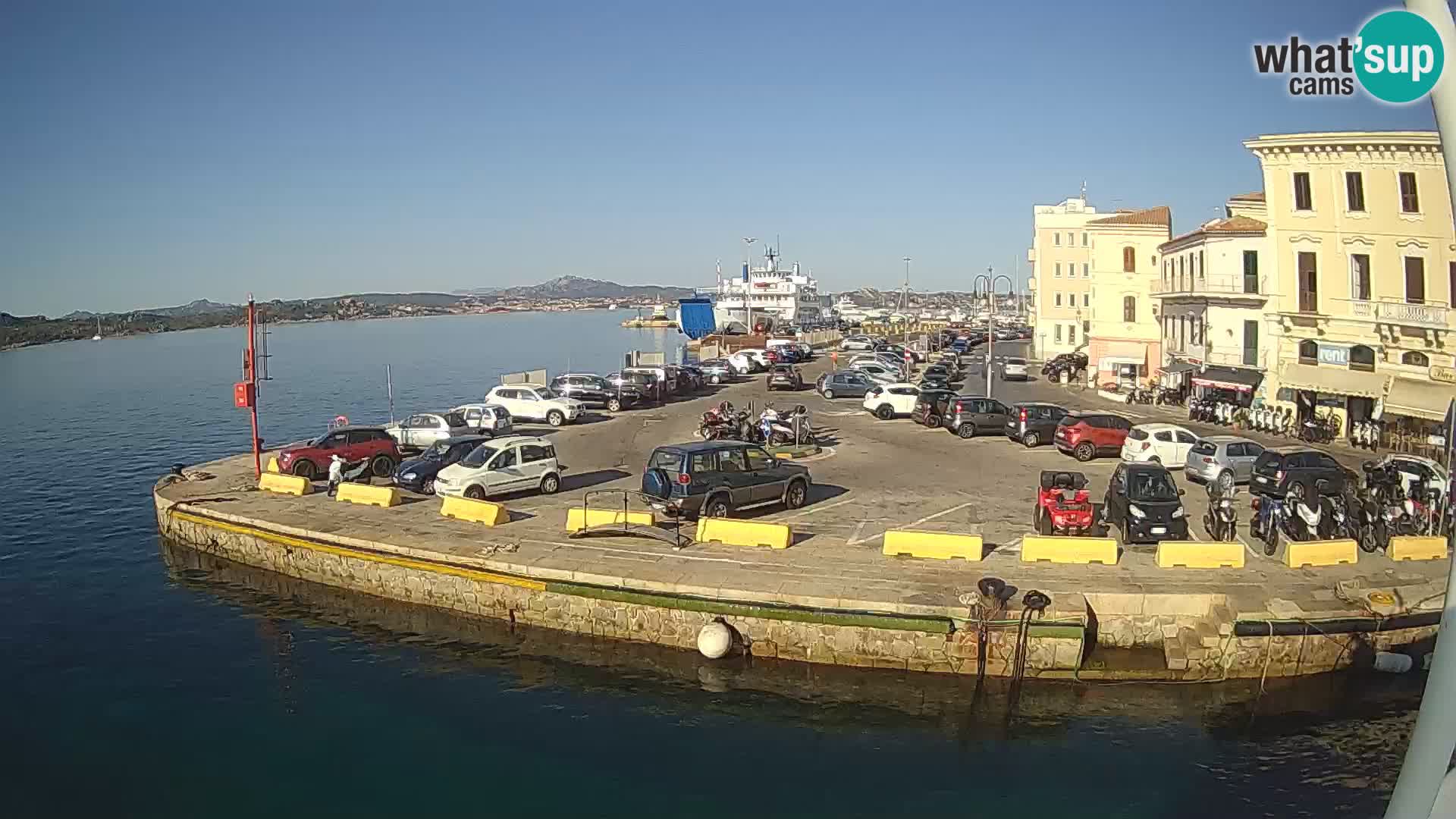 Le bateau Lo Squalo IV – webcam en direct arcipelago La Maddalena – Sardaigne – Italie