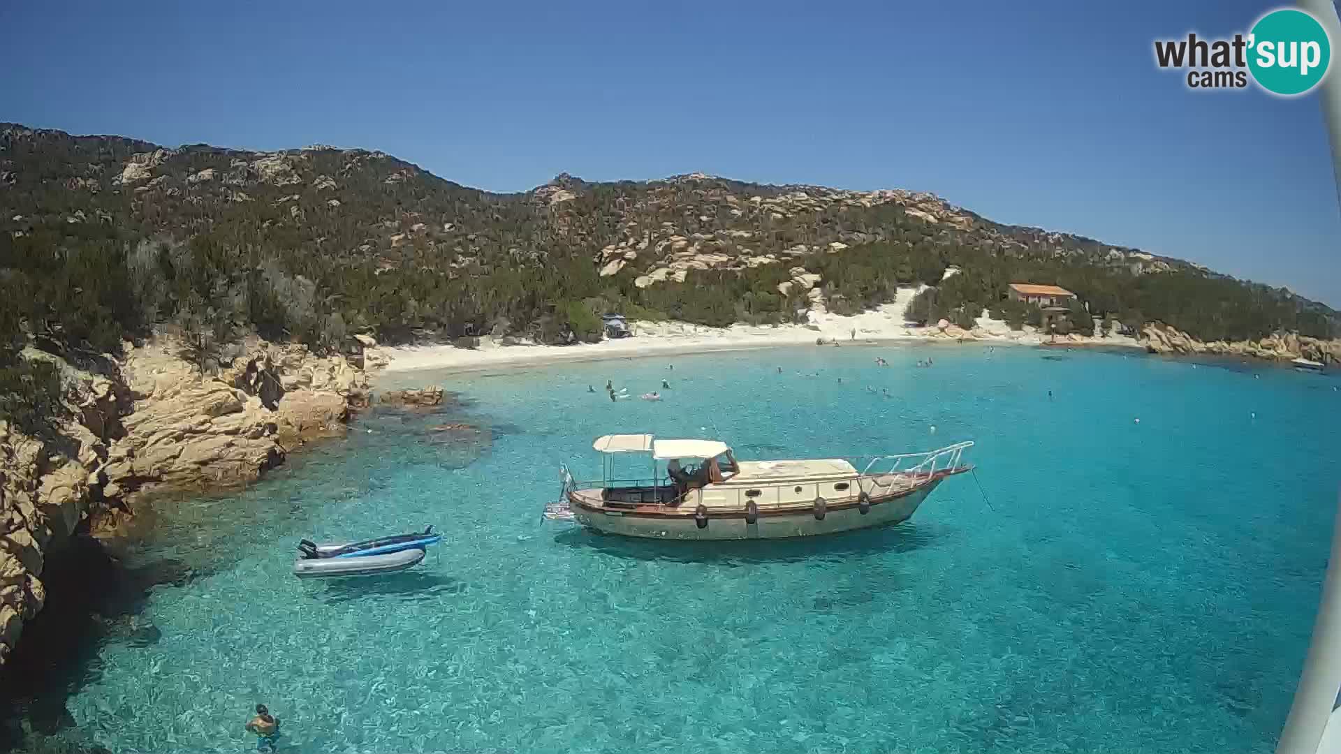 Le bateau Lo Squalo IV – webcam en direct arcipelago La Maddalena – Sardaigne – Italie