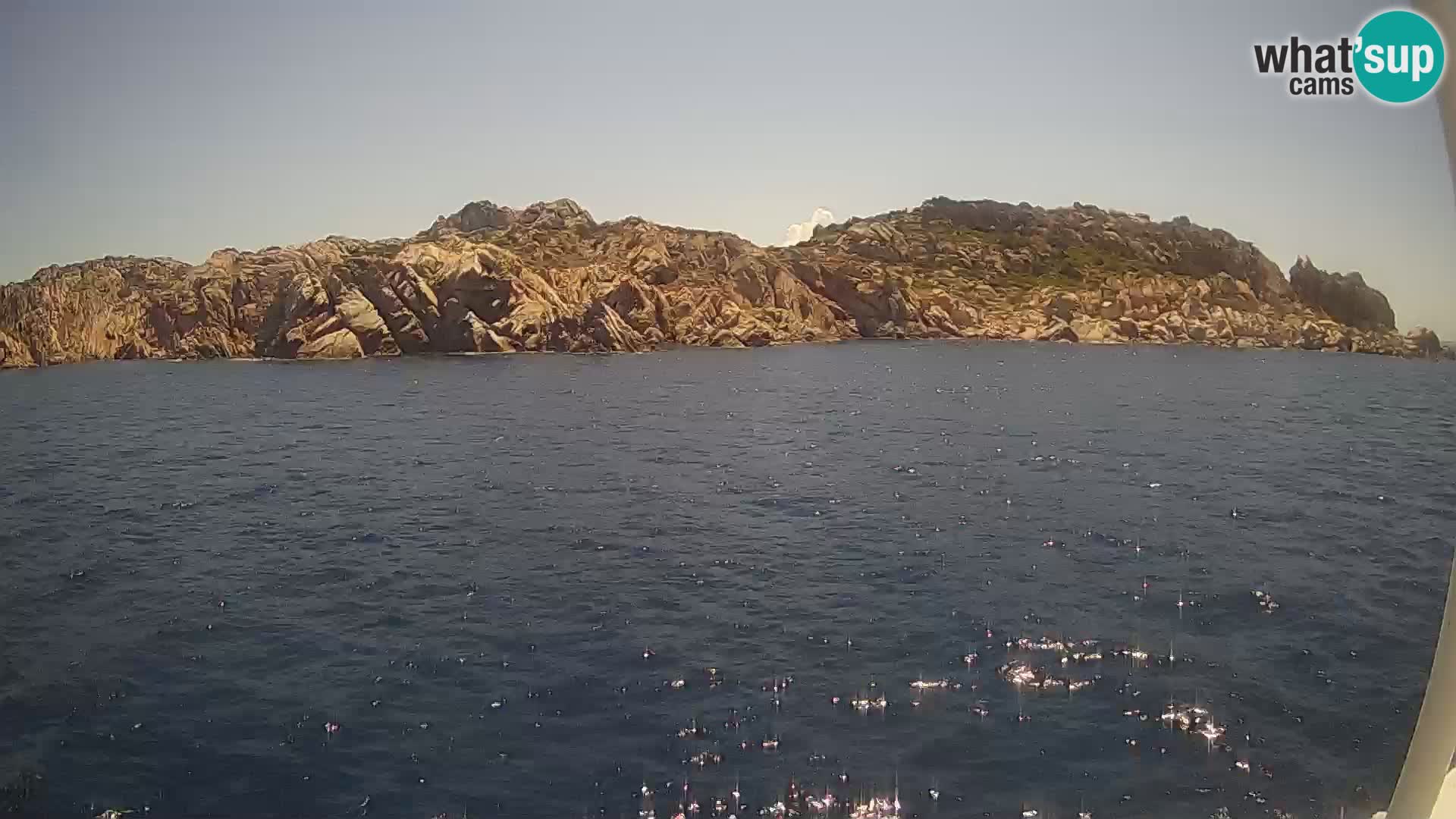 El barco Lo Squalo IV – webcam en directo archipiélago La Maddalena – Cerdeña – Italia