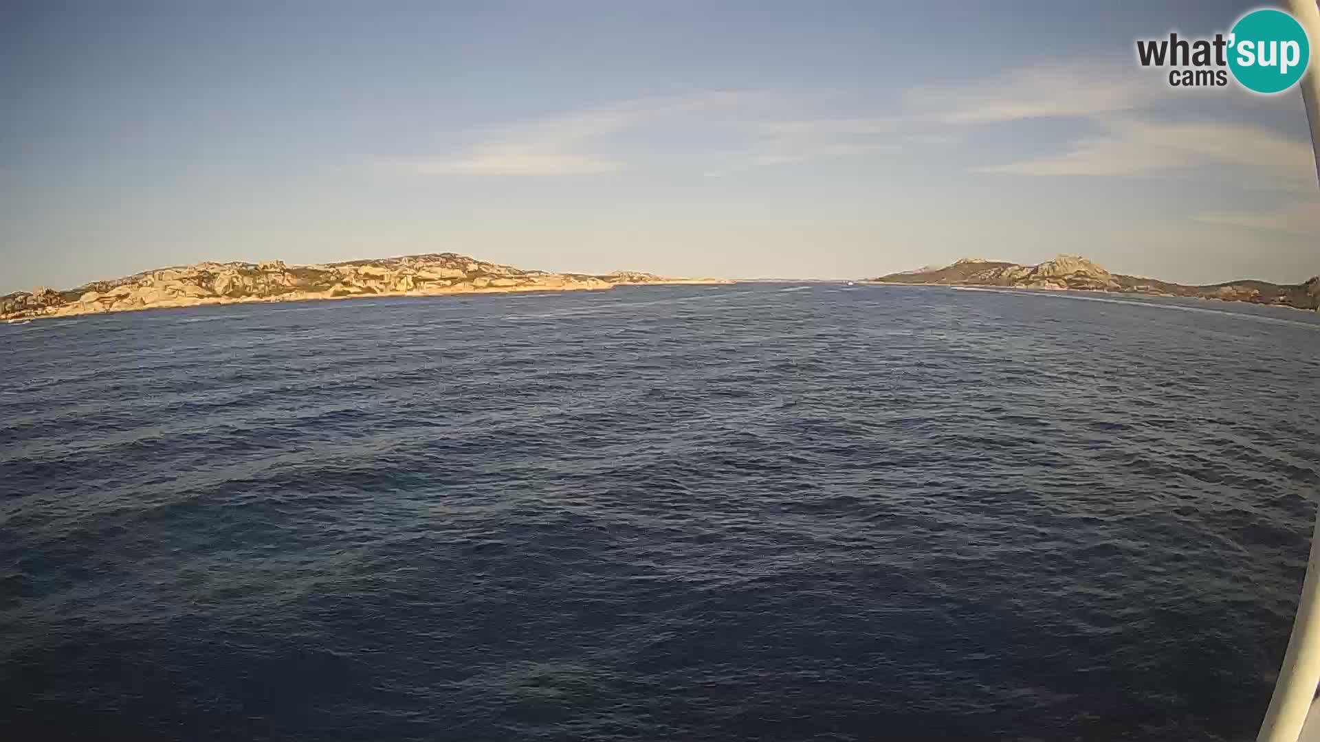Le bateau Lo Squalo IV – webcam en direct arcipelago La Maddalena – Sardaigne – Italie