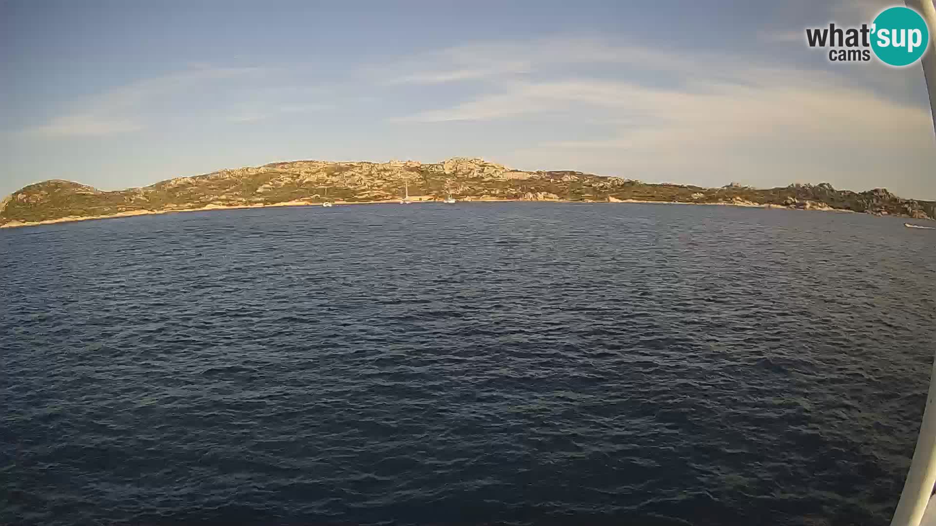 Le bateau Lo Squalo IV – webcam en direct arcipelago La Maddalena – Sardaigne – Italie