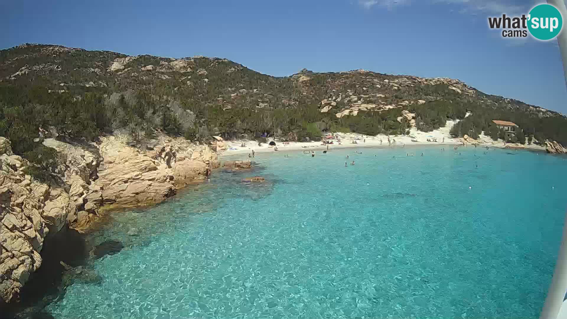 Le bateau Lo Squalo IV – webcam en direct arcipelago La Maddalena – Sardaigne – Italie