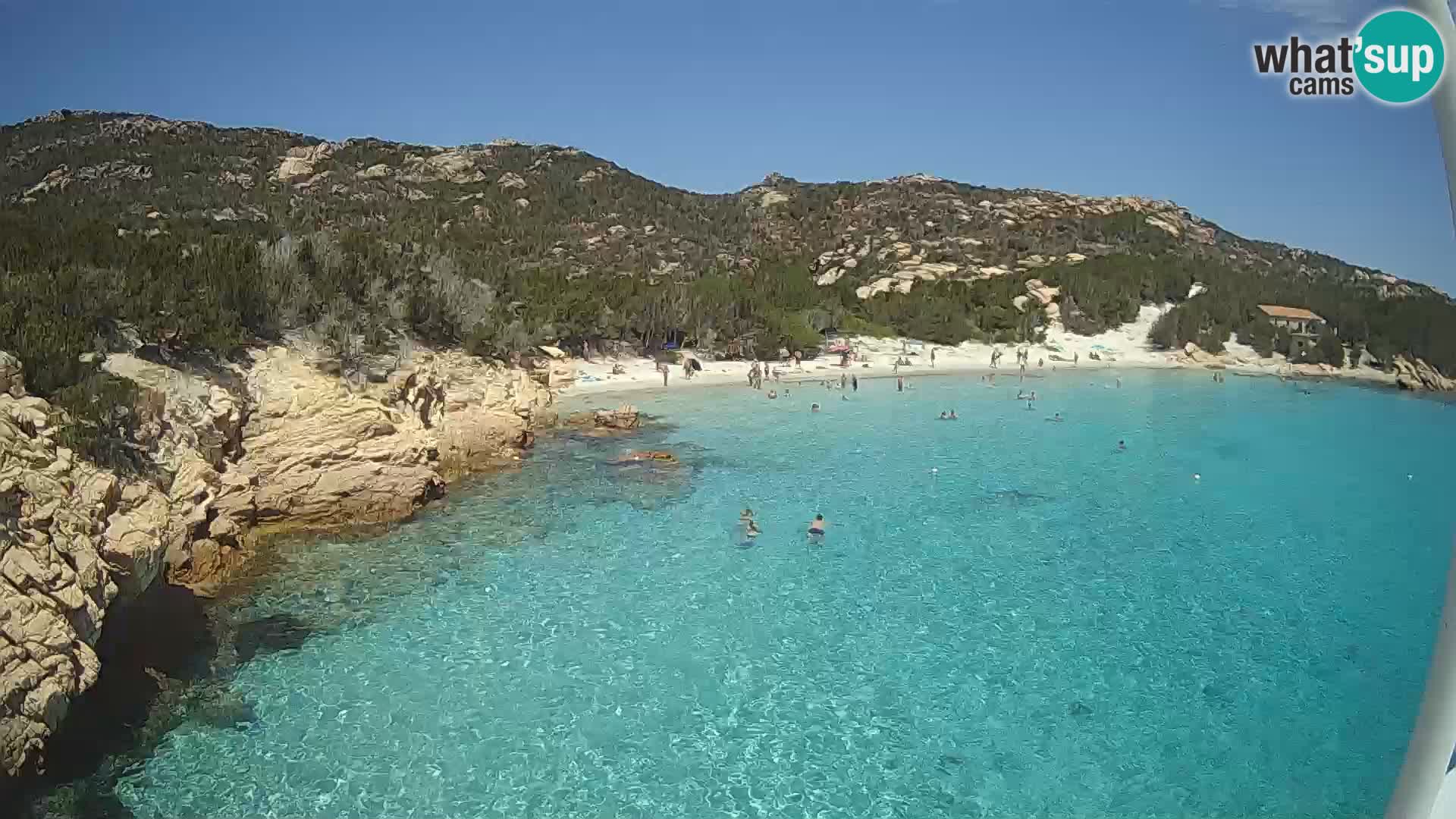 Le bateau Lo Squalo IV – webcam en direct arcipelago La Maddalena – Sardaigne – Italie