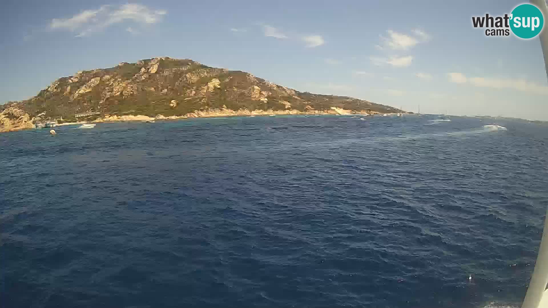 Das Boot Lo Squalo IV – Live Webcam Archipel La Maddalena – Sardinien – Italien