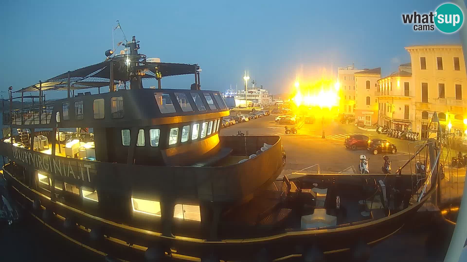 El barco Lo Squalo IV – webcam en directo archipiélago La Maddalena – Cerdeña – Italia