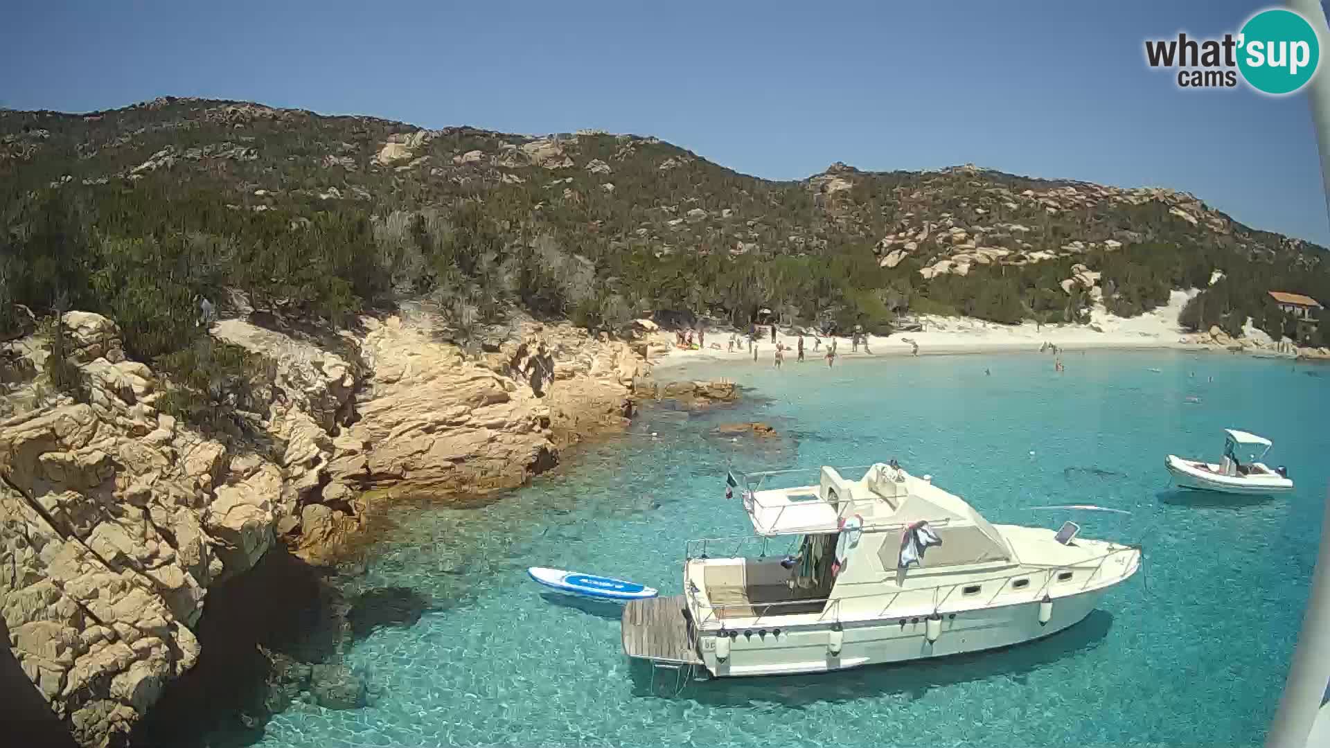 Das Boot Lo Squalo IV – Live Webcam Archipel La Maddalena – Sardinien – Italien