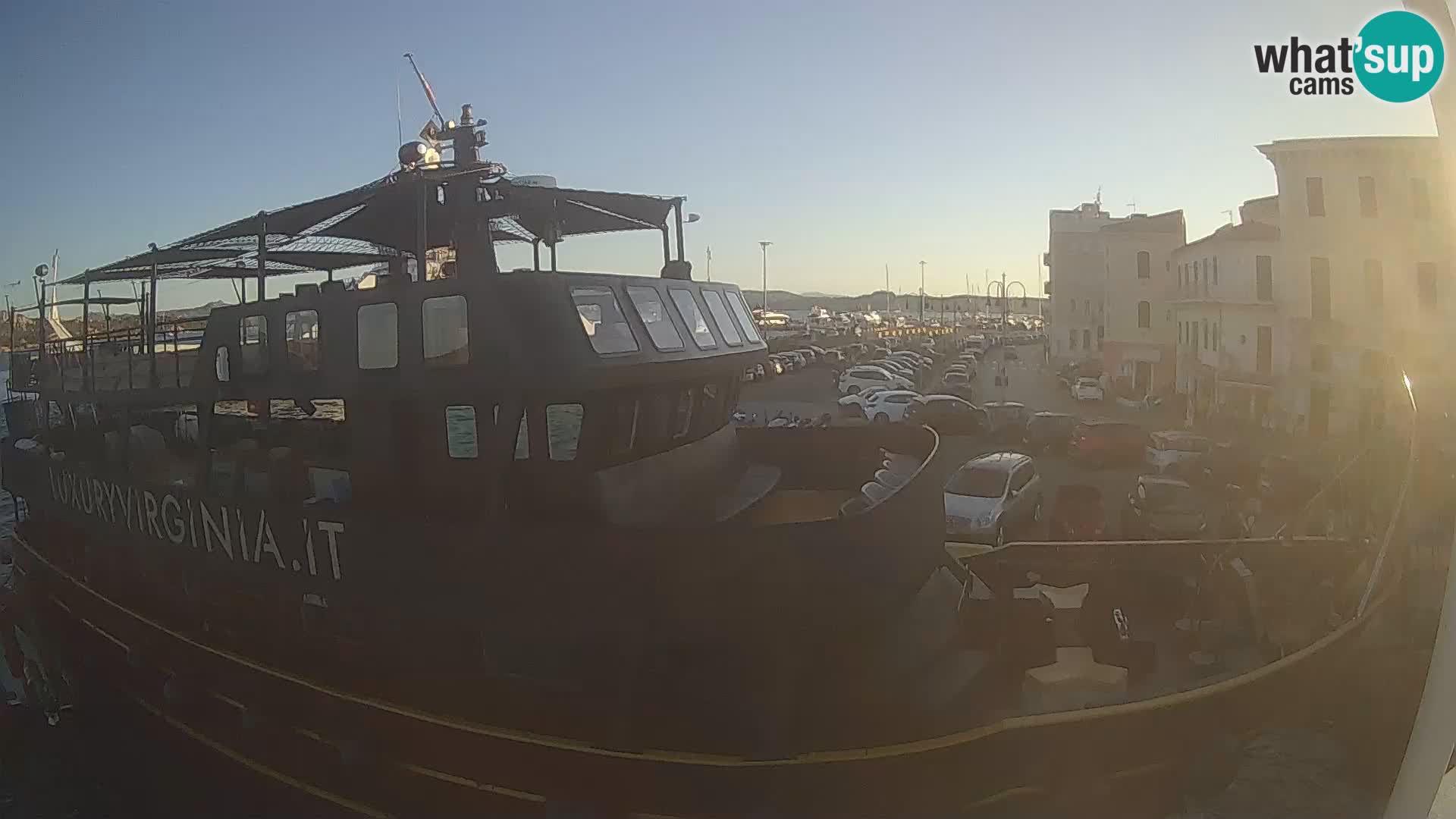 El barco Lo Squalo IV – webcam en directo archipiélago La Maddalena – Cerdeña – Italia