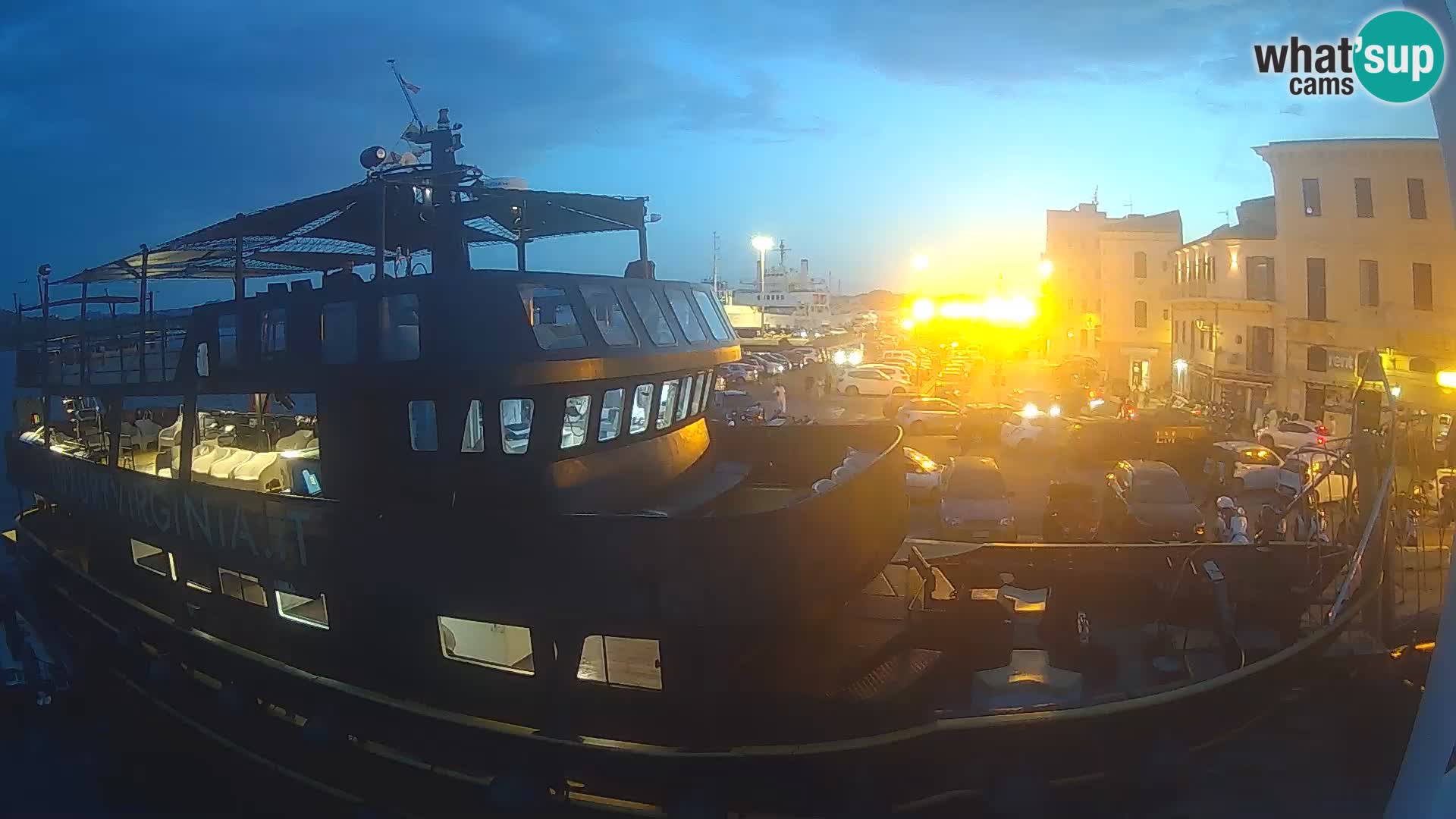 Le bateau Lo Squalo IV – webcam en direct arcipelago La Maddalena – Sardaigne – Italie