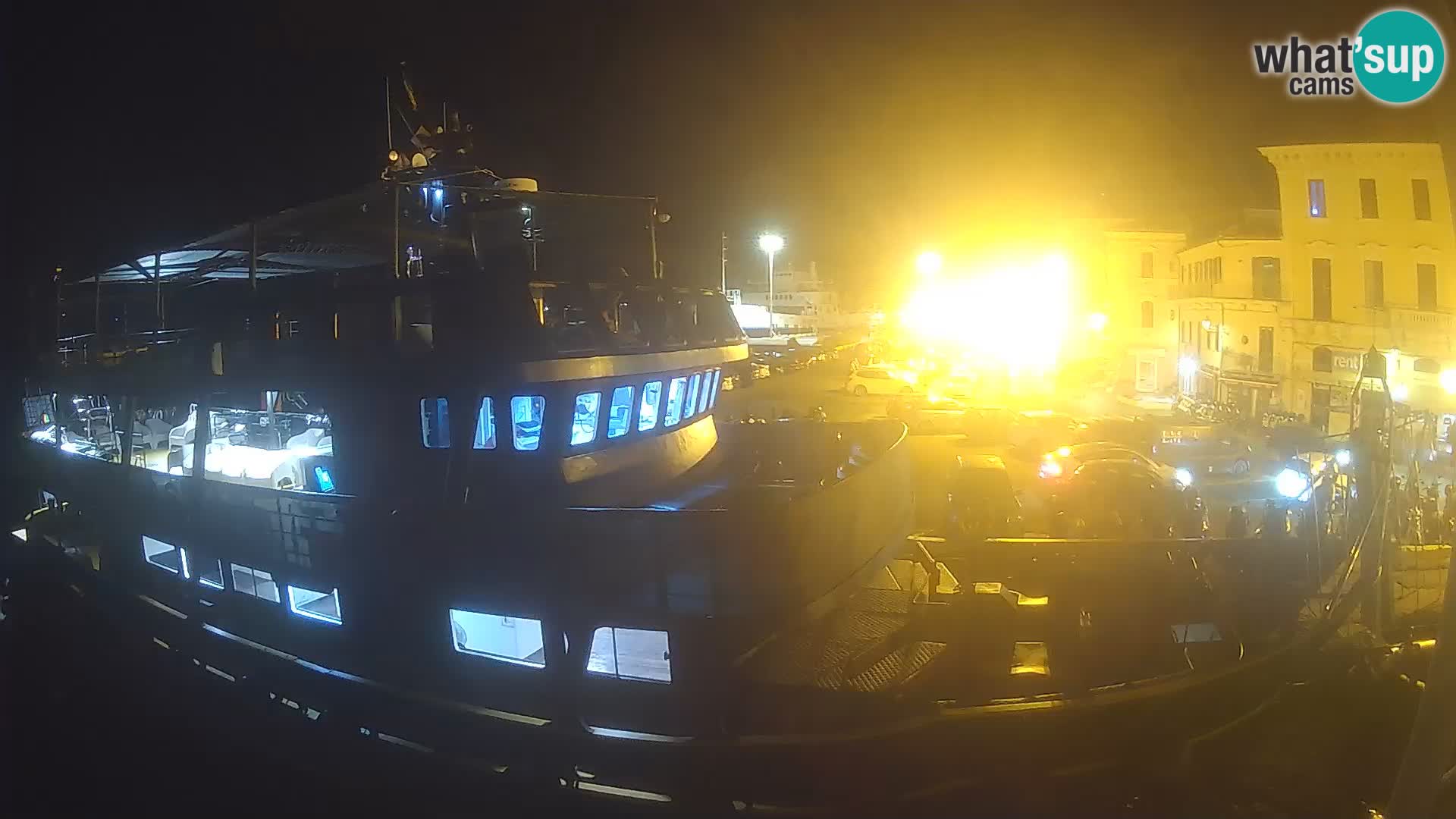 The boat Lo Squalo IV – live webcam arcipelago La Maddalena – Sardinia – Italy