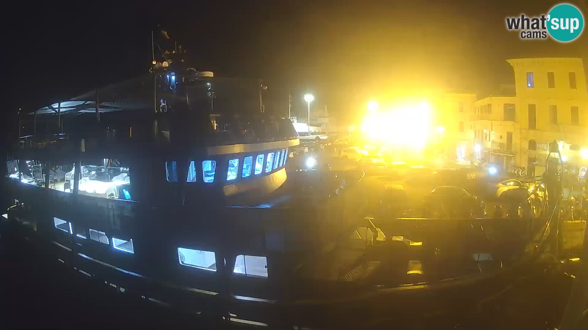 The boat Lo Squalo IV – live webcam arcipelago La Maddalena – Sardinia – Italy