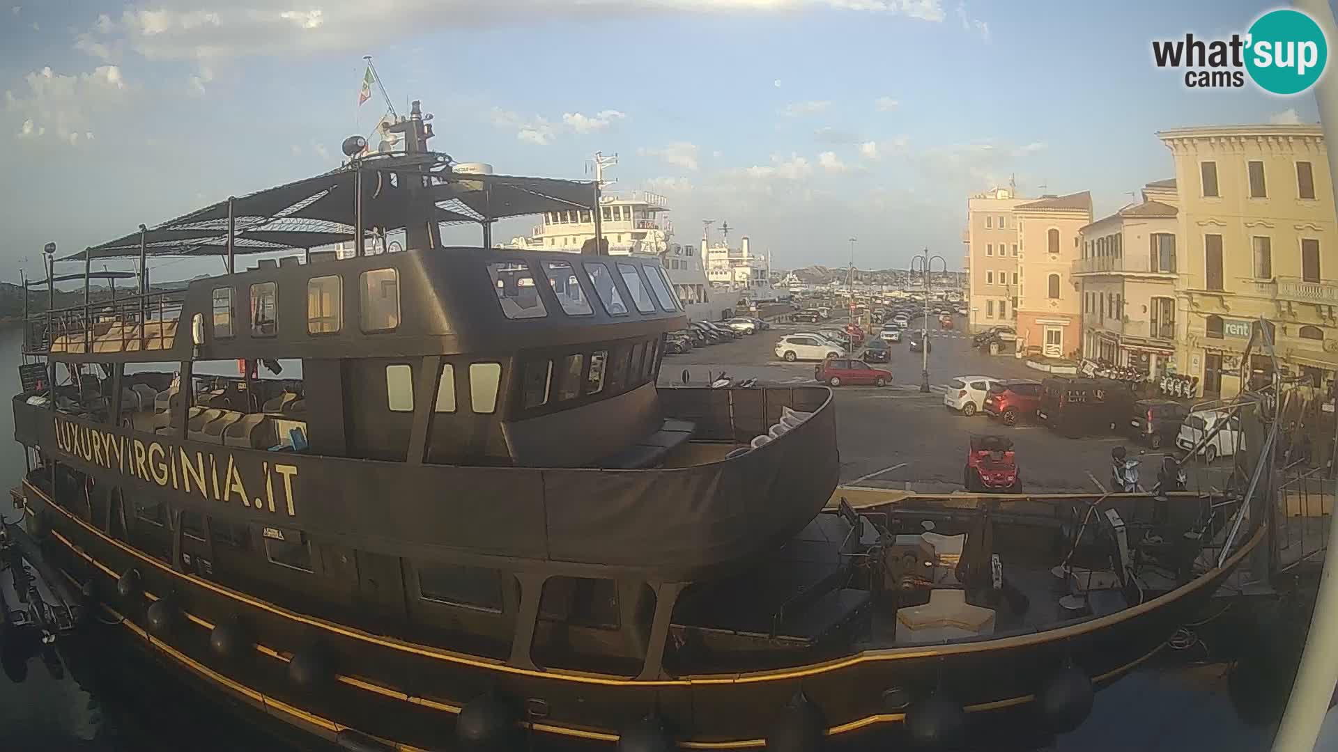 Das Boot Lo Squalo IV – Live Webcam Archipel La Maddalena – Sardinien – Italien