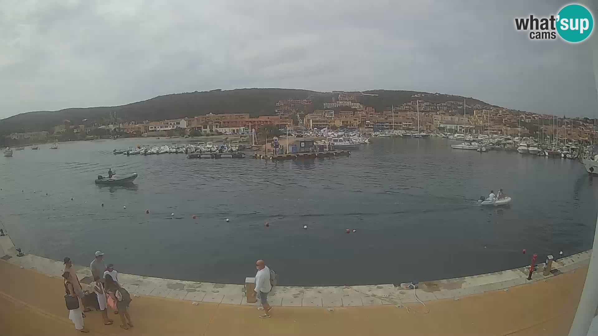 El barco Lo Squalo IV – webcam en directo archipiélago La Maddalena – Cerdeña – Italia