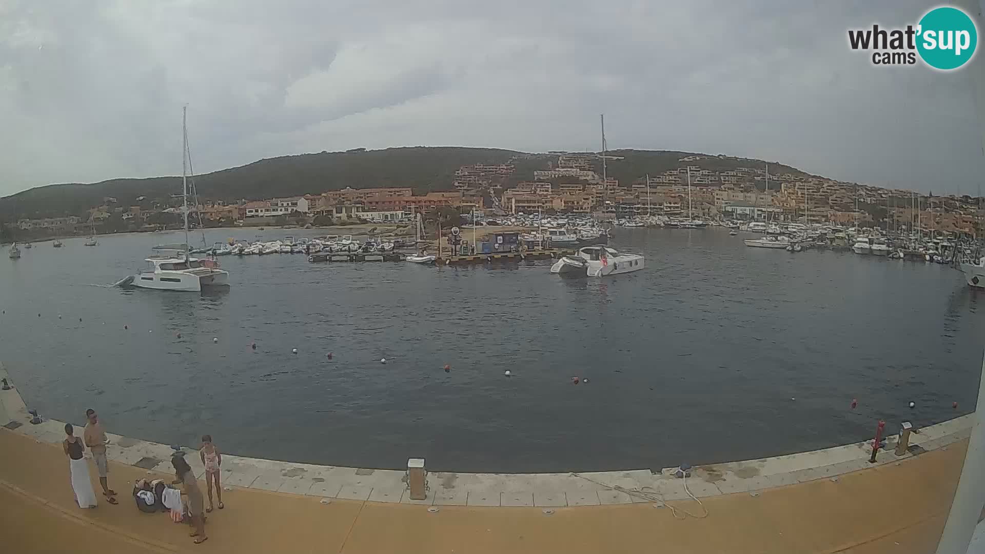 Le bateau Lo Squalo IV – webcam en direct arcipelago La Maddalena – Sardaigne – Italie