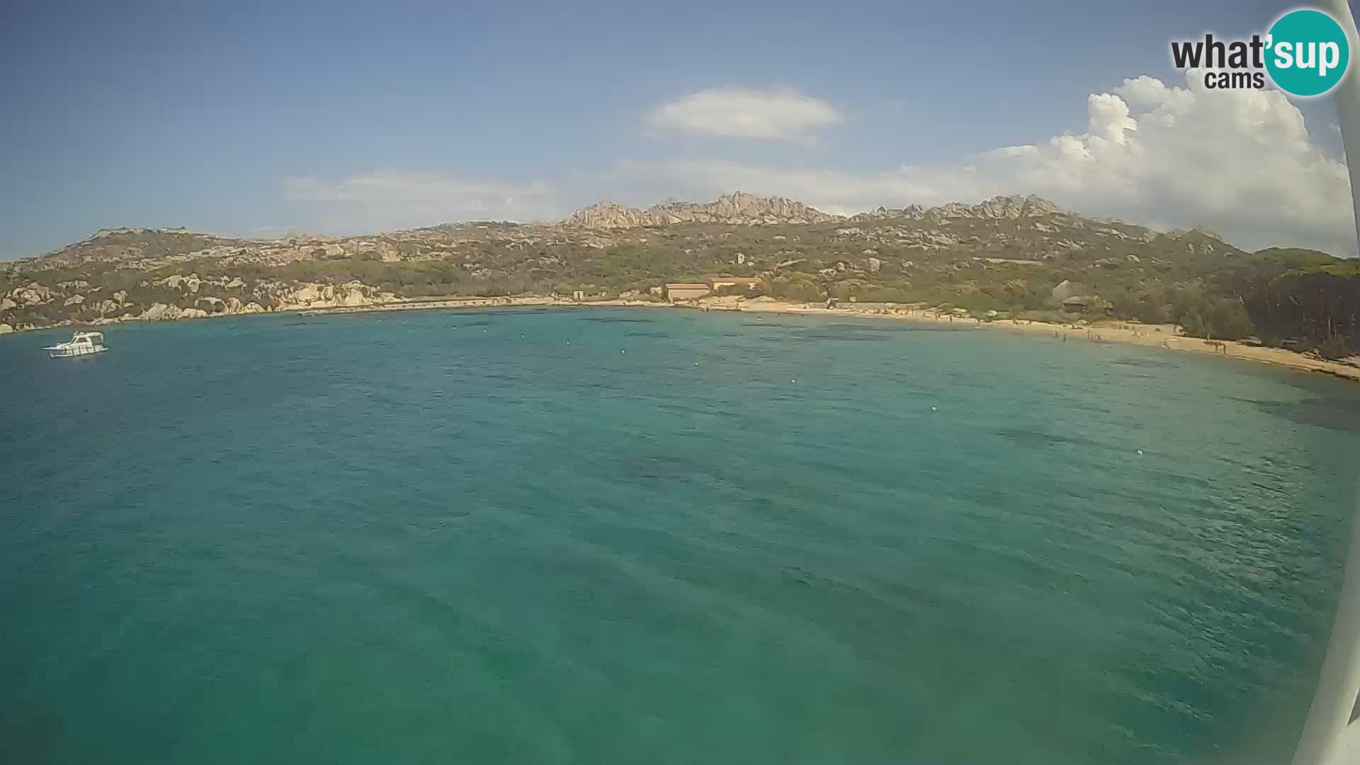 Le bateau Lo Squalo IV – webcam en direct arcipelago La Maddalena – Sardaigne – Italie