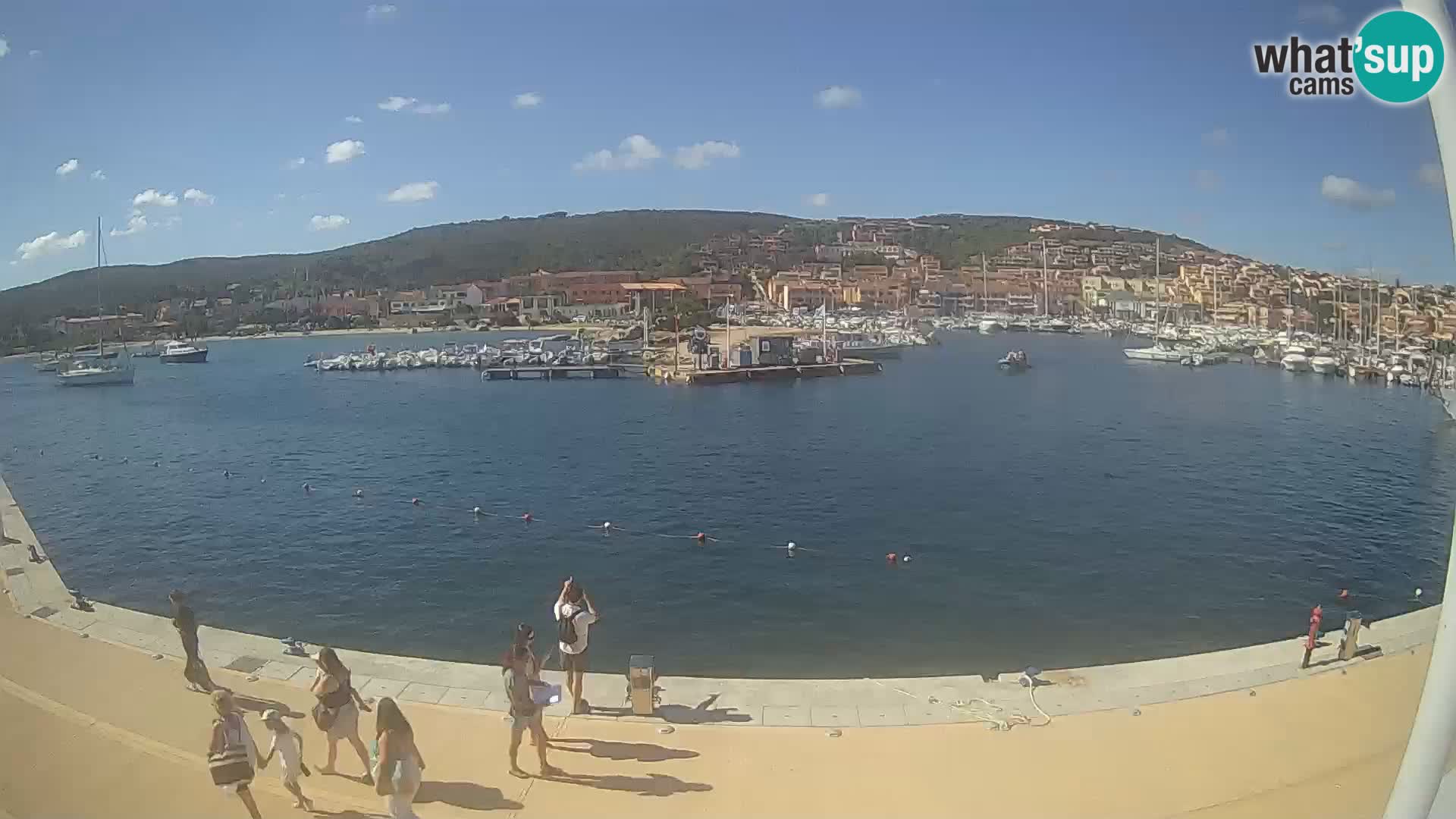 El barco Lo Squalo IV – webcam en directo archipiélago La Maddalena – Cerdeña – Italia